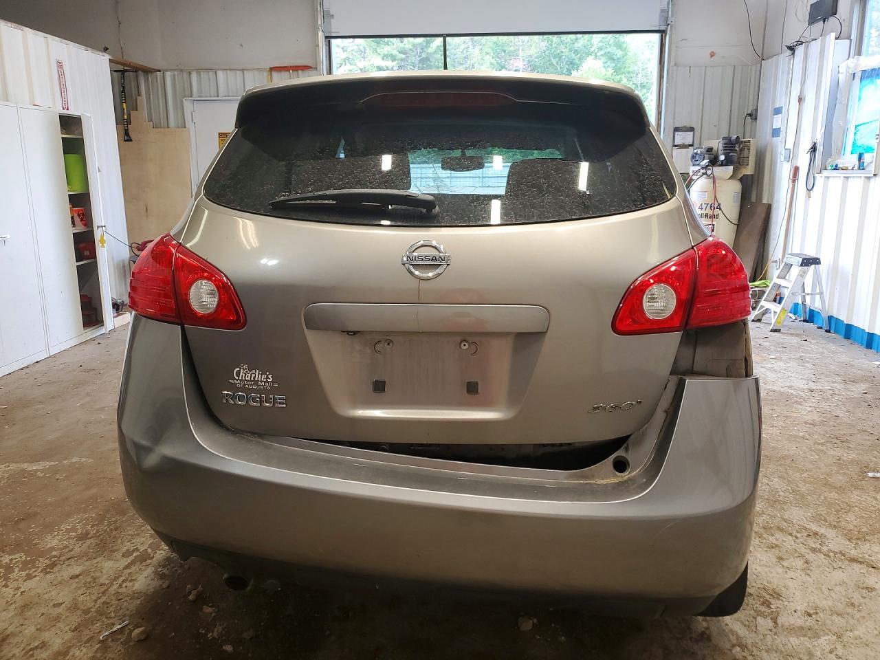 2010 Nissan Rogue Sl Gray vin: JN8AS5MT2AW030829