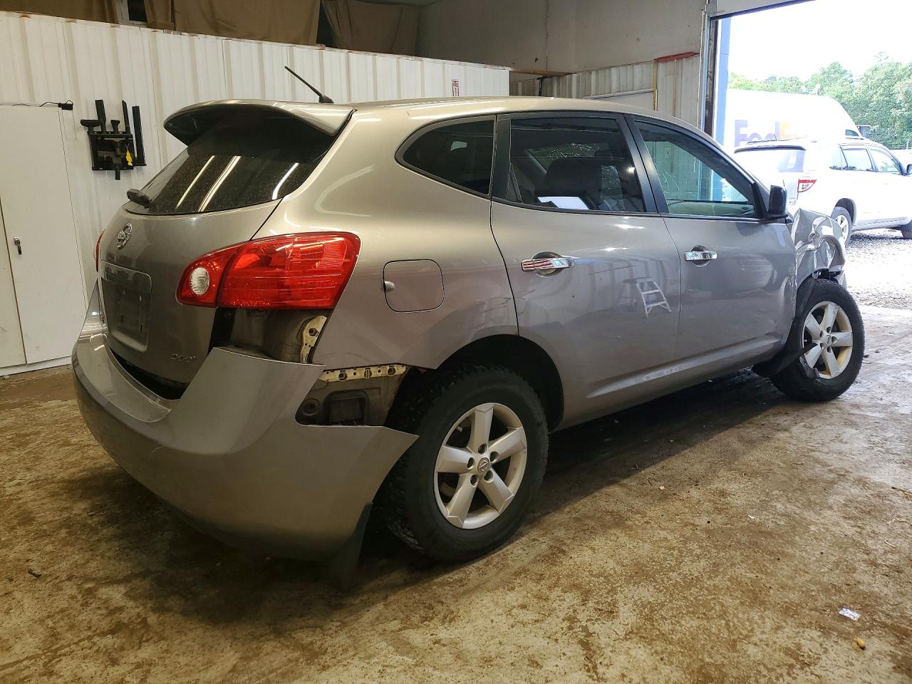 2010 Nissan Rogue Sl Gray vin: JN8AS5MT2AW030829