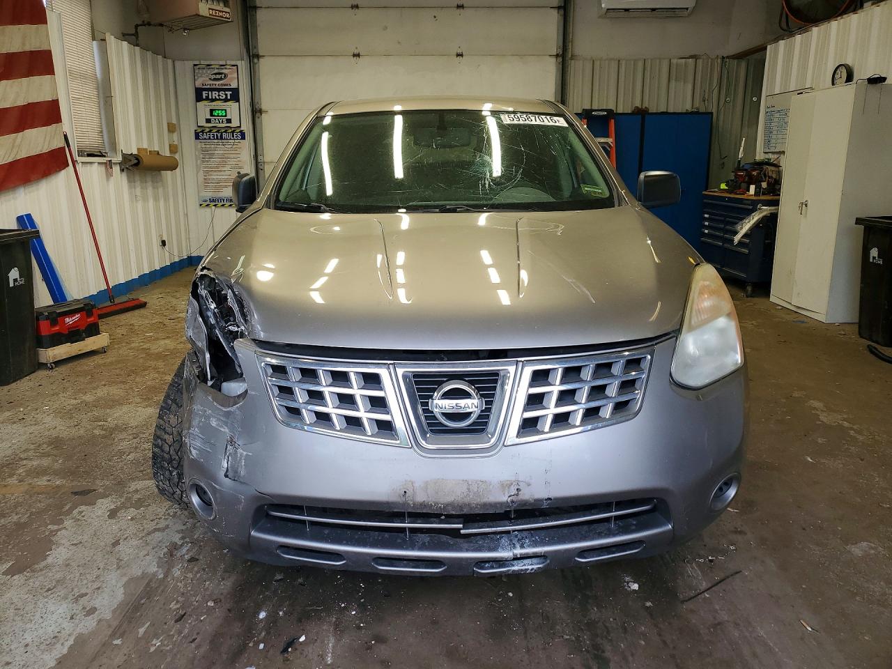 2010 Nissan Rogue Sl Gray vin: JN8AS5MT2AW030829