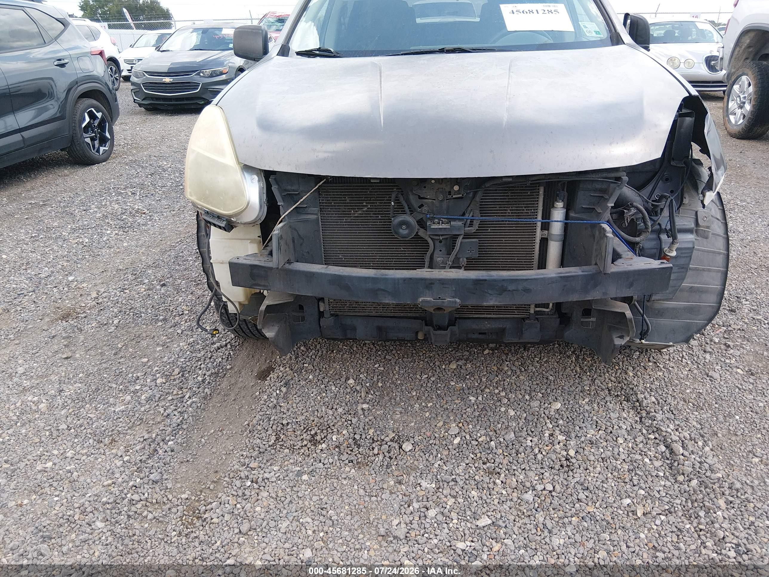 2010 Nissan Rogue Sl Gray vin: JN8AS5MT2AW502558