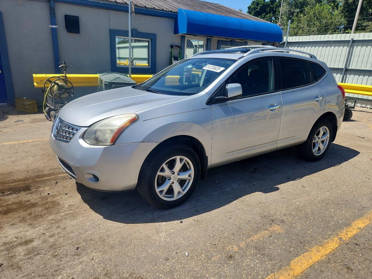 2010 Nissan Rogue Sl Серебряный vin: JN8AS5MT2AW502947