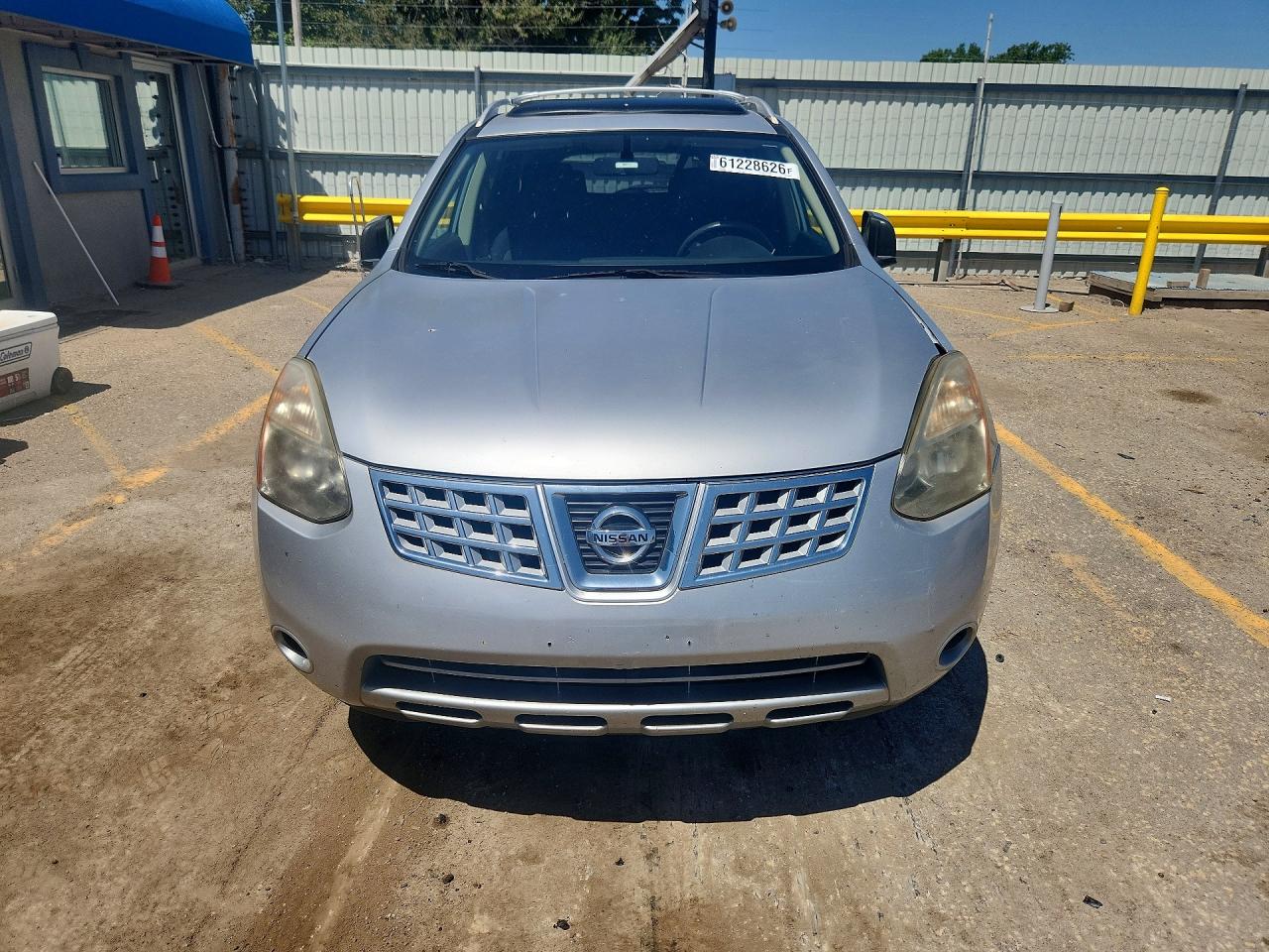 2010 Nissan Rogue Sl Серебряный vin: JN8AS5MT2AW502947