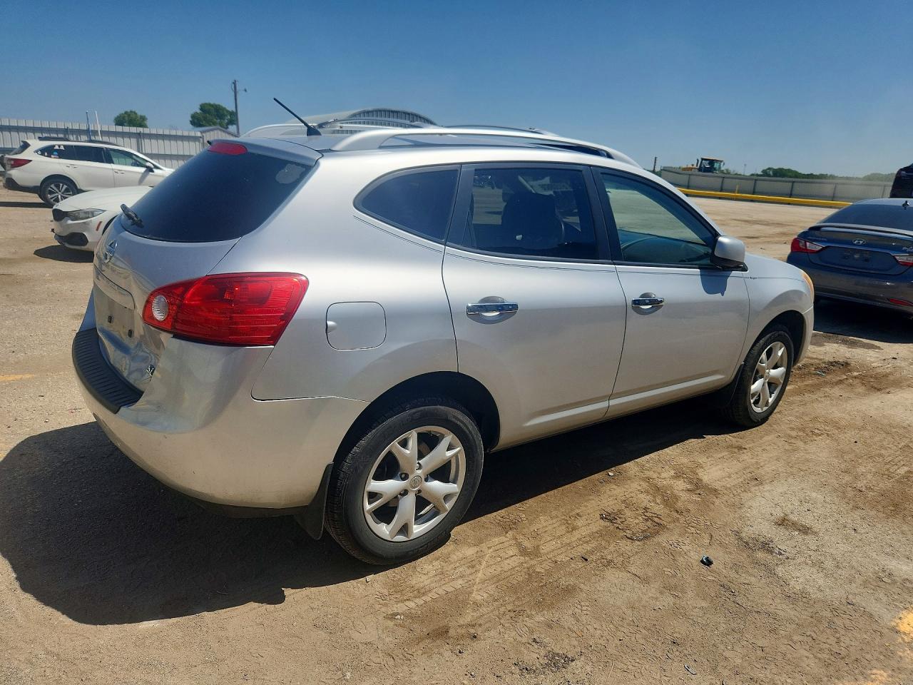 2010 Nissan Rogue Sl Серебряный vin: JN8AS5MT2AW502947