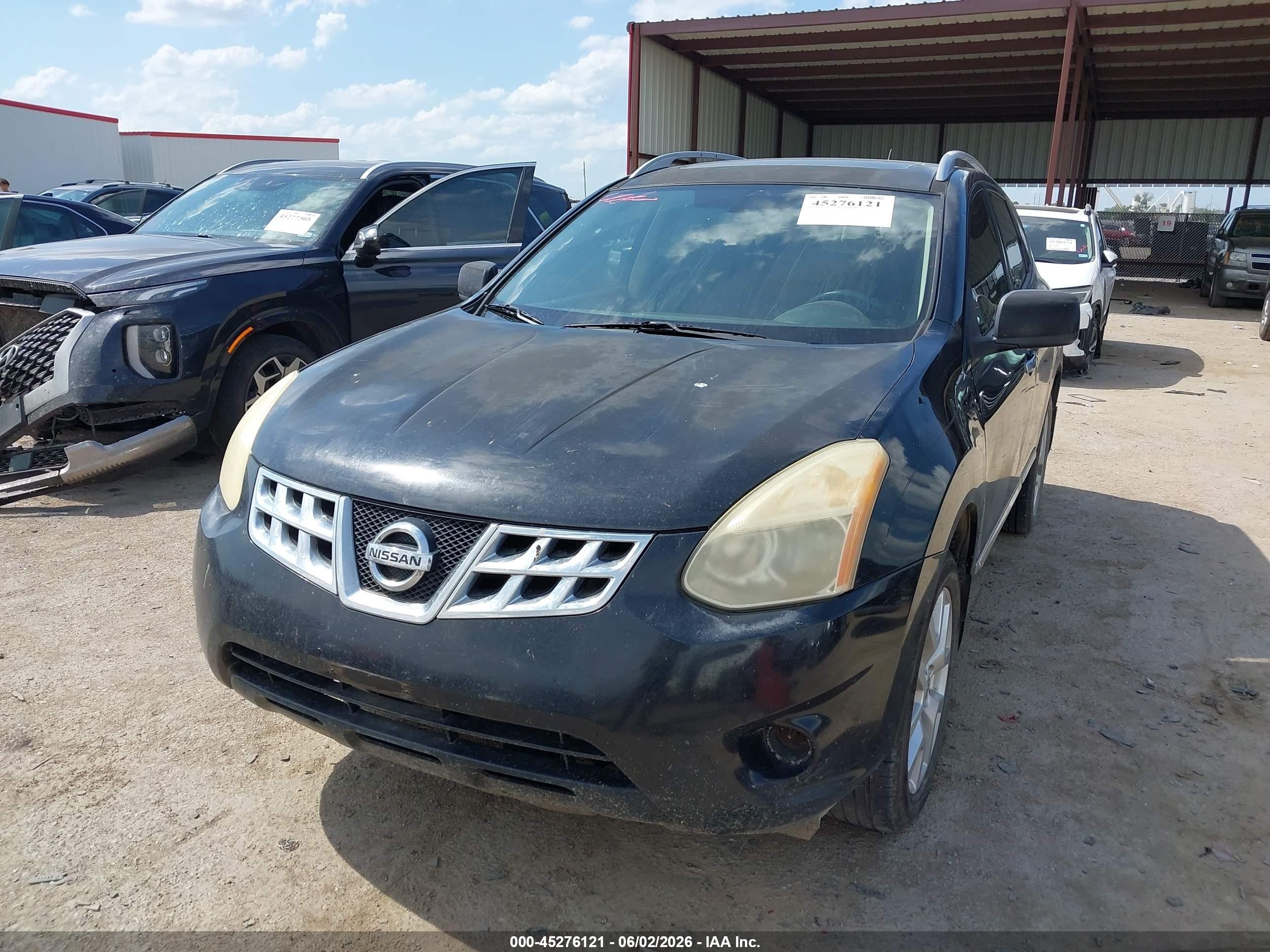 2011 Nissan Rogue Sv Черный vin: JN8AS5MT2BW158439