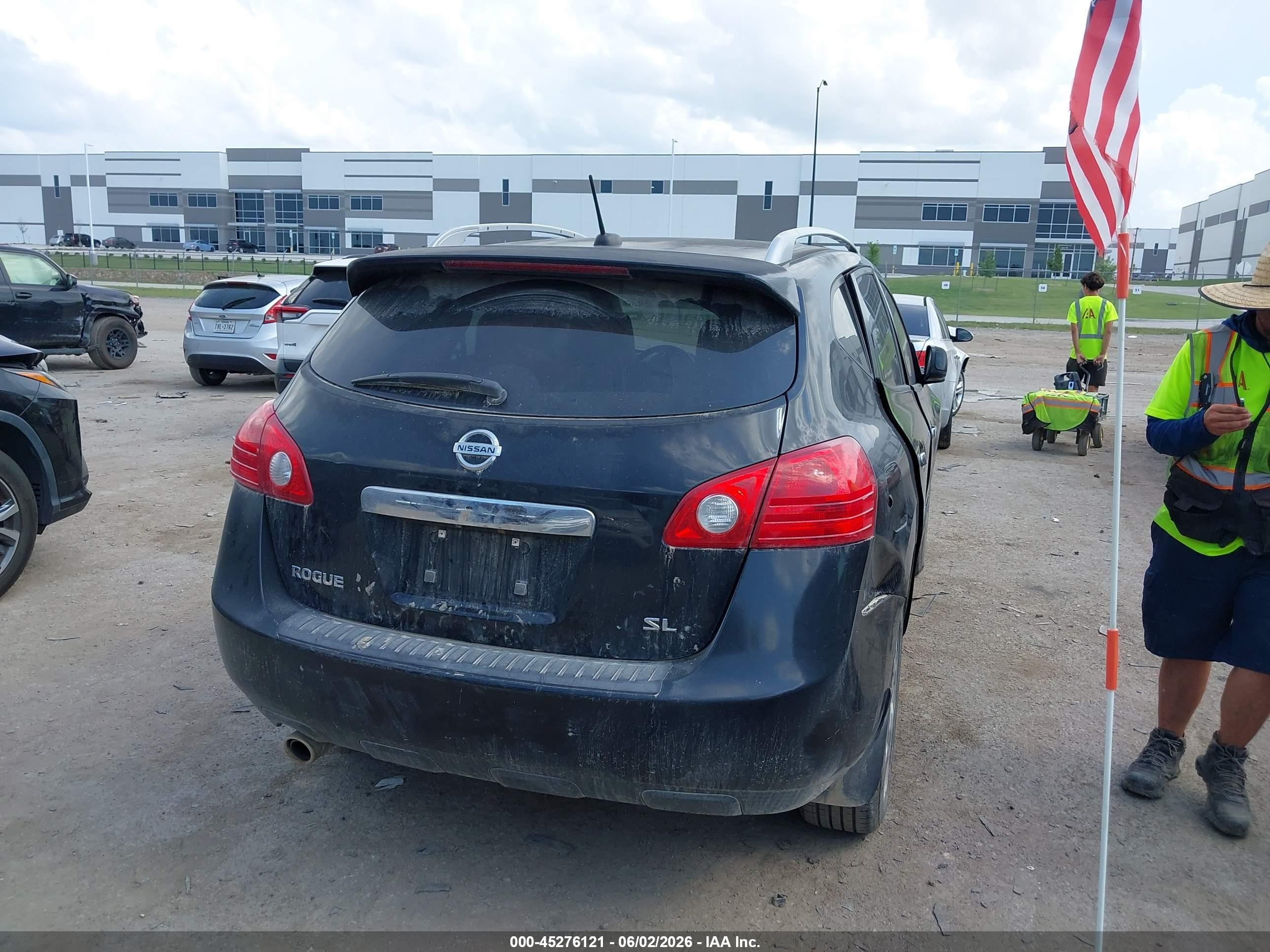 2011 Nissan Rogue Sv Черный vin: JN8AS5MT2BW158439