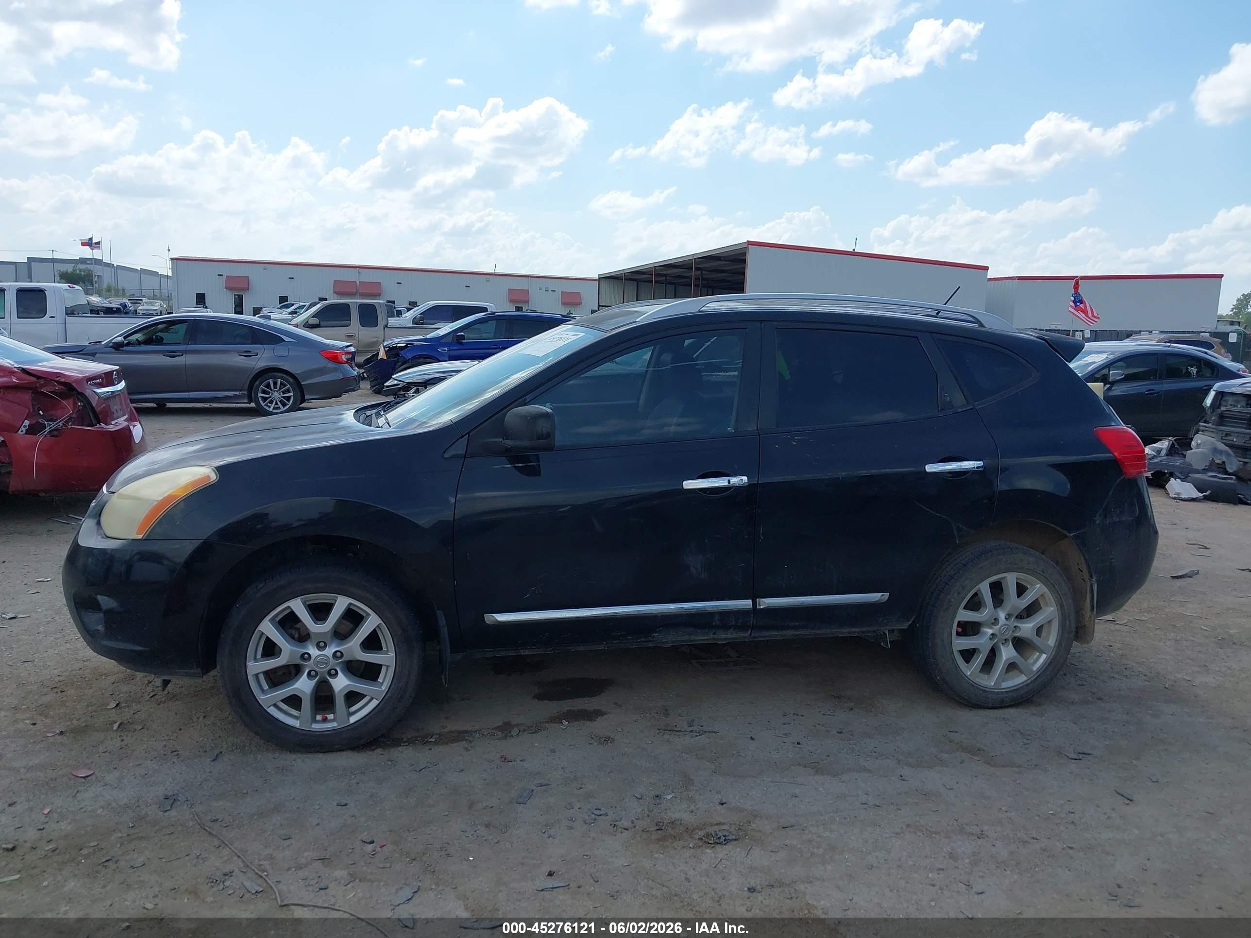 2011 Nissan Rogue Sv Черный vin: JN8AS5MT2BW158439