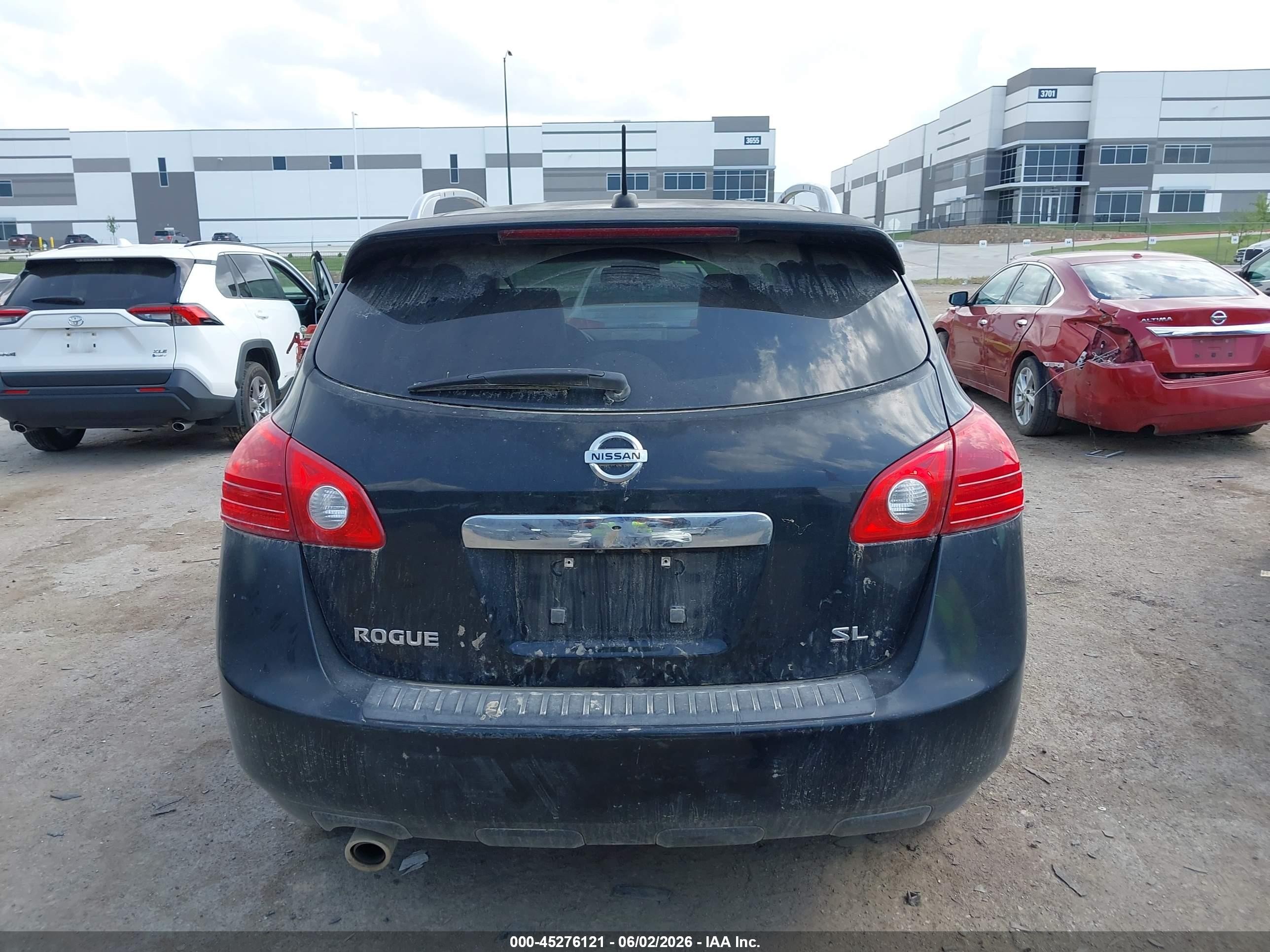 2011 Nissan Rogue Sv Черный vin: JN8AS5MT2BW158439