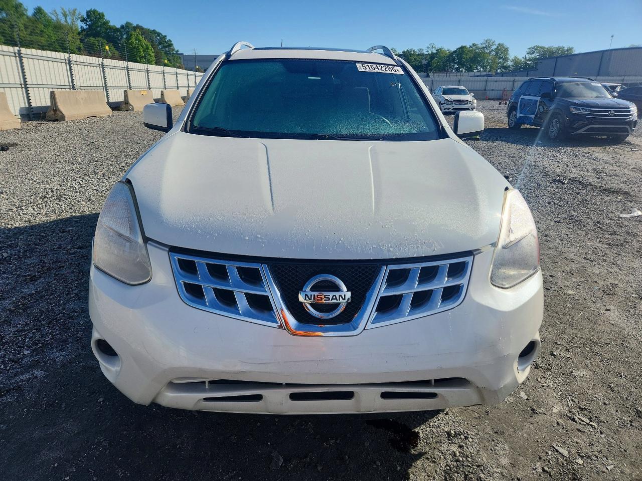 2011 Nissan Rogue S Белый vin: JN8AS5MT2BW167075