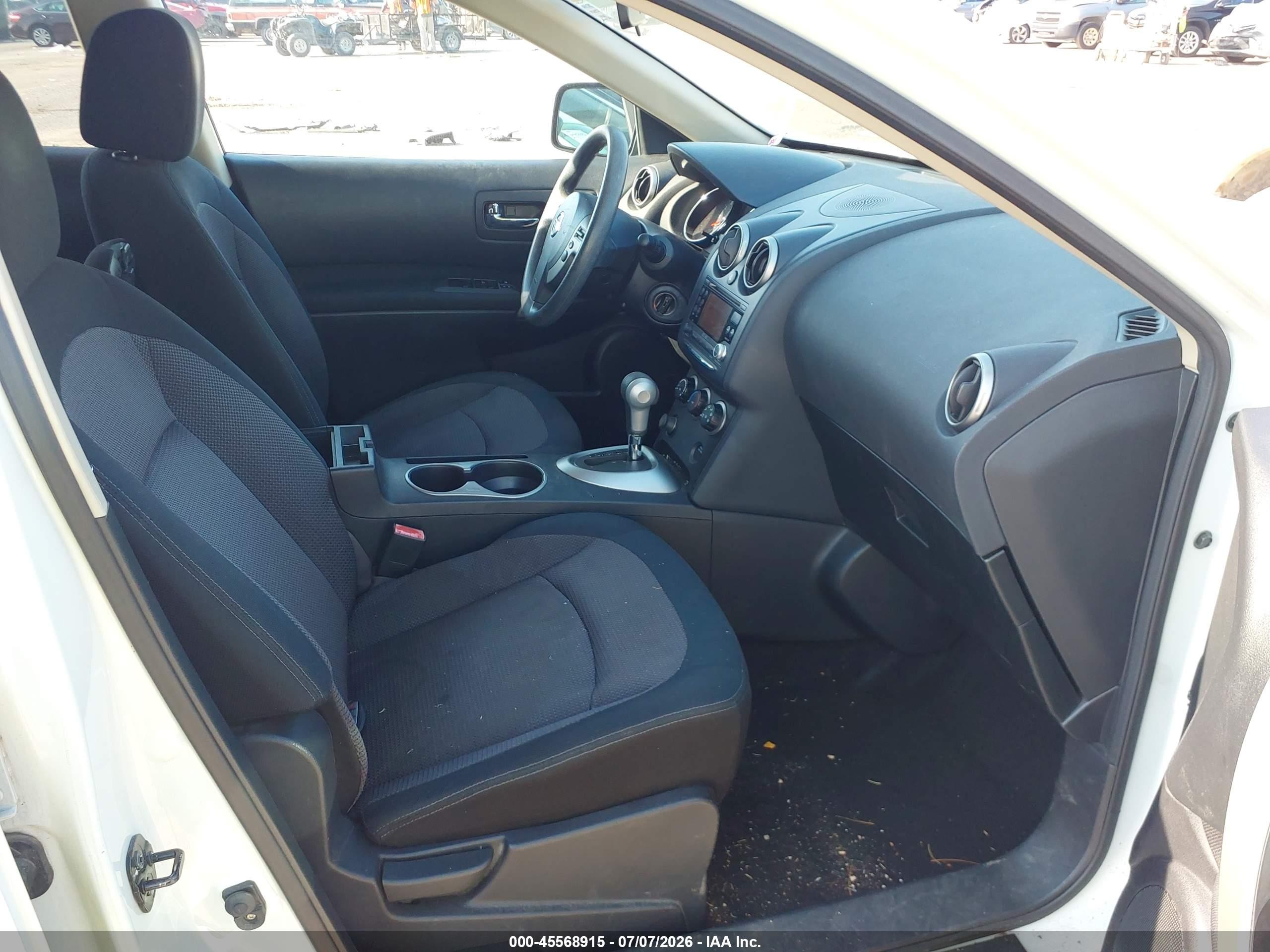 2011 Nissan Rogue Sv White vin: JN8AS5MT2BW174494