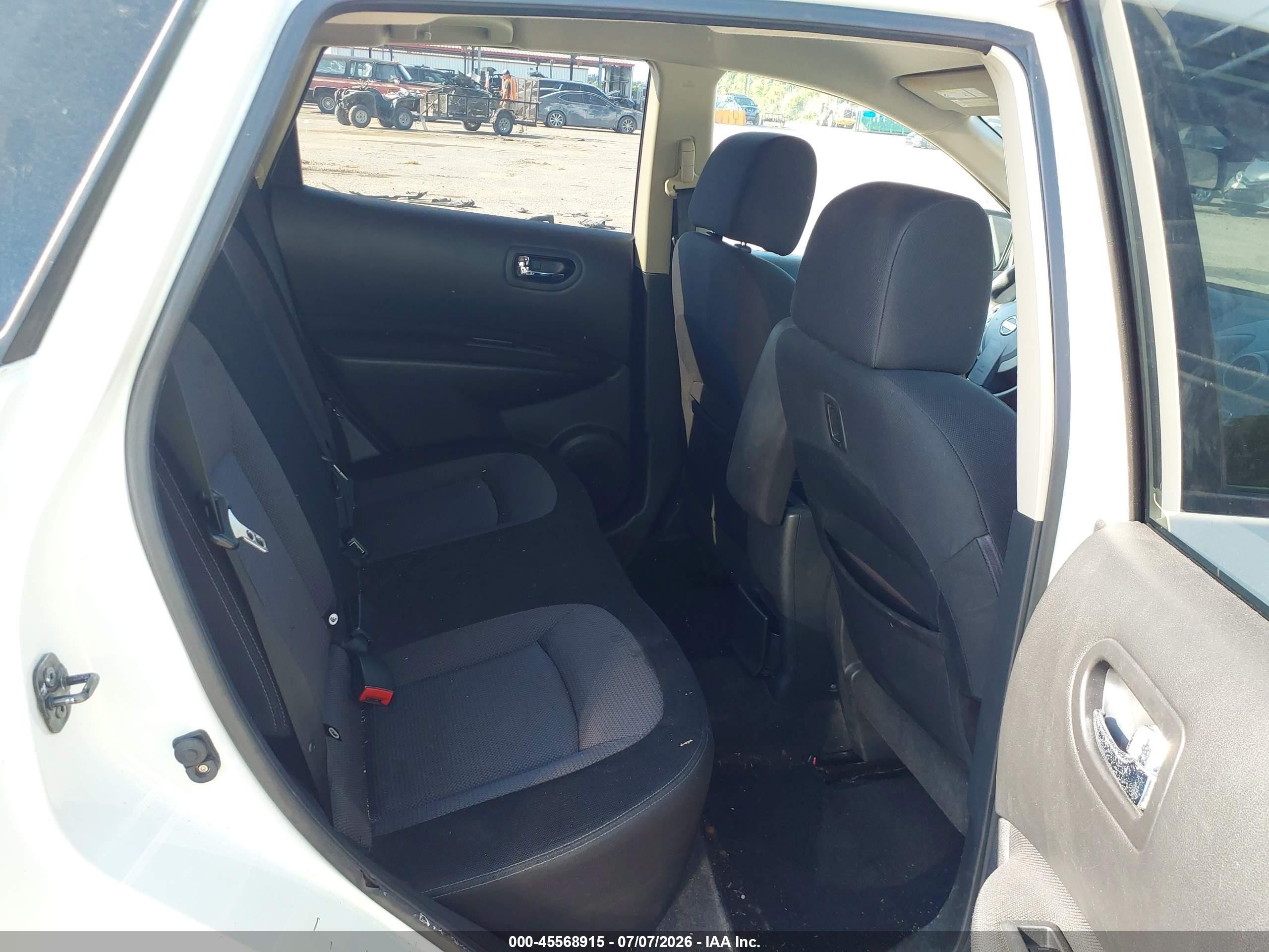 2011 Nissan Rogue Sv White vin: JN8AS5MT2BW174494