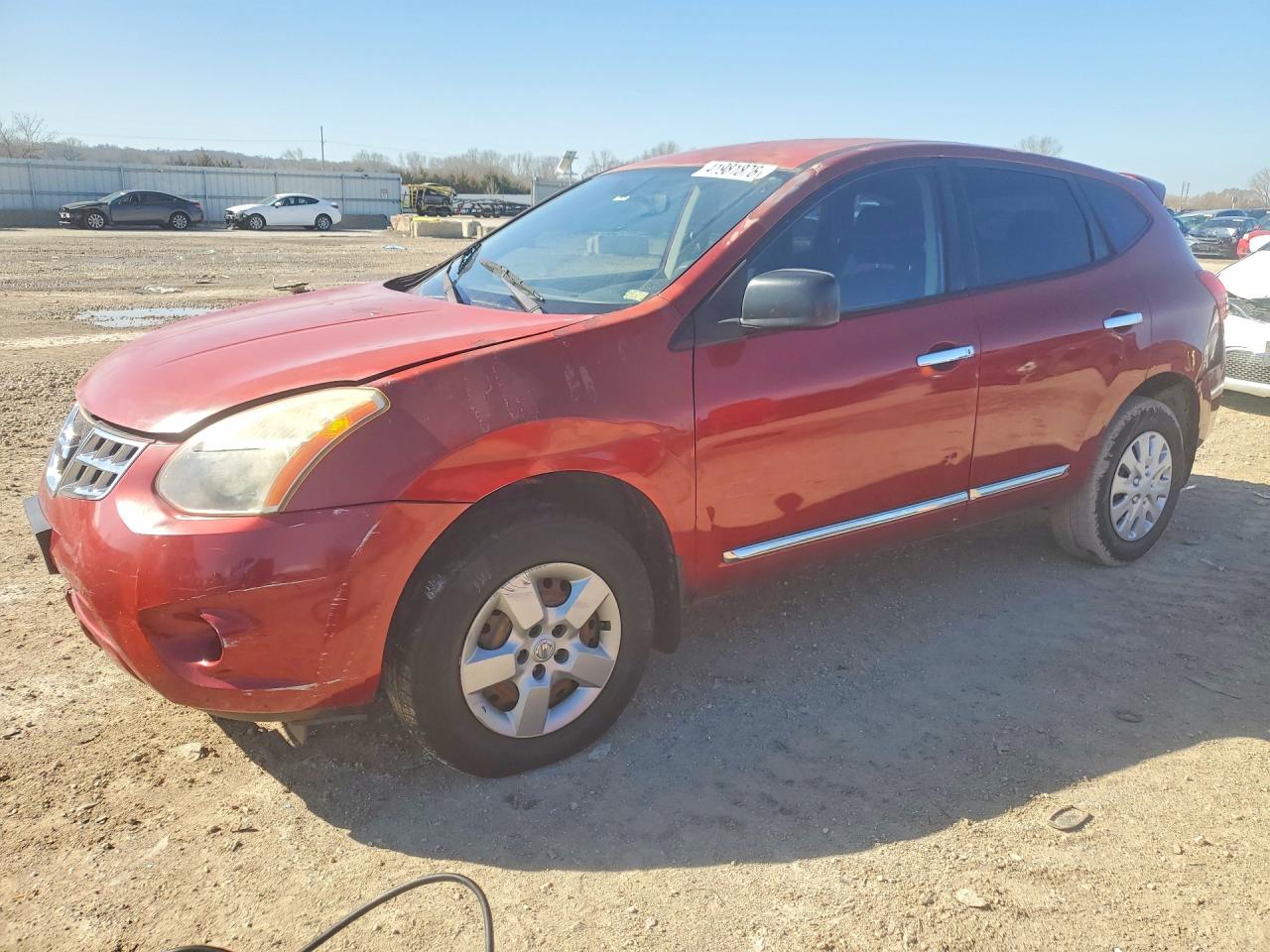 2011 Nissan Rogue S/sv/krom Red vin: JN8AS5MT2BW181199