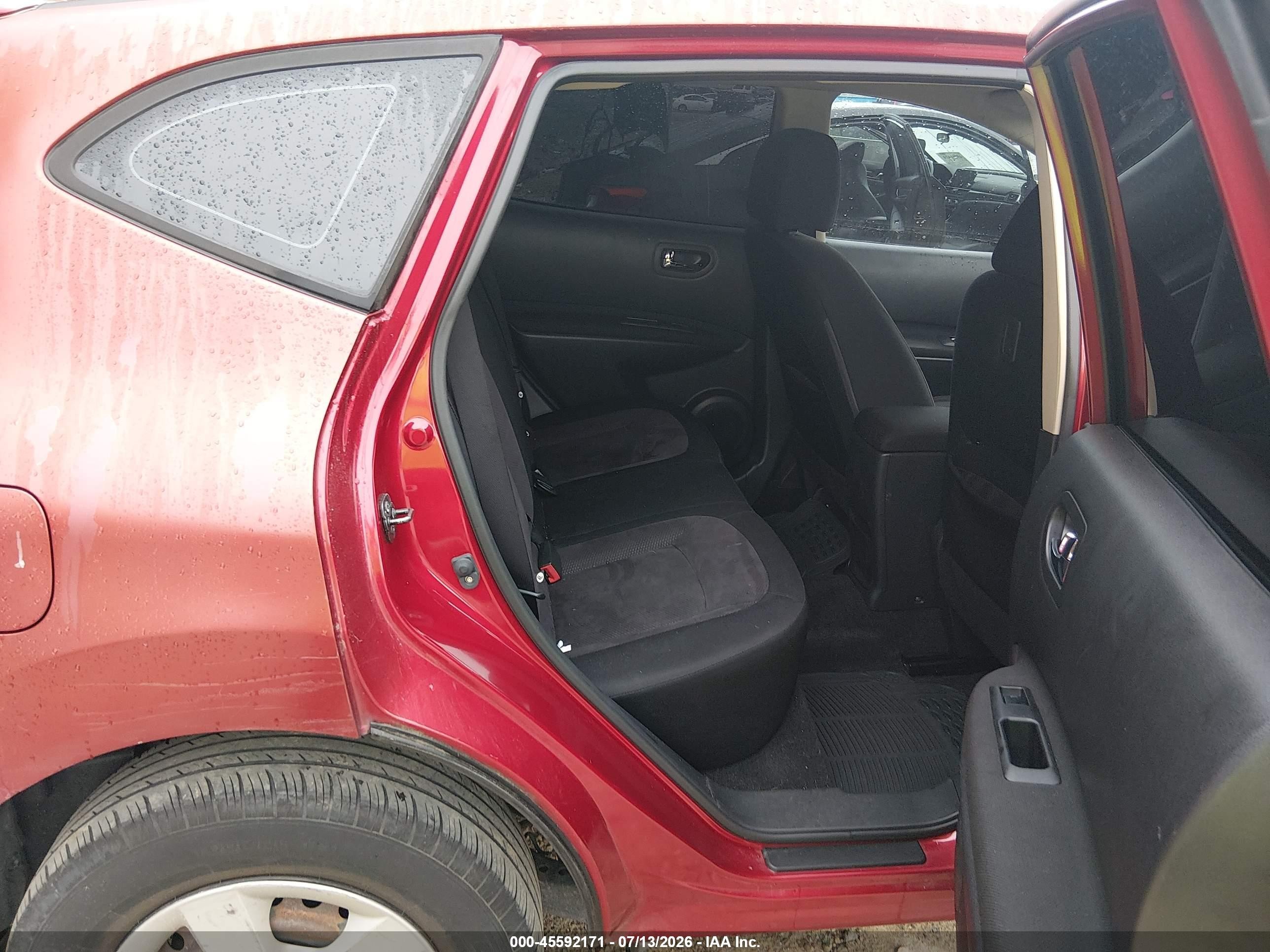 2011 Nissan Rogue S Burgundy vin: JN8AS5MT2BW189898