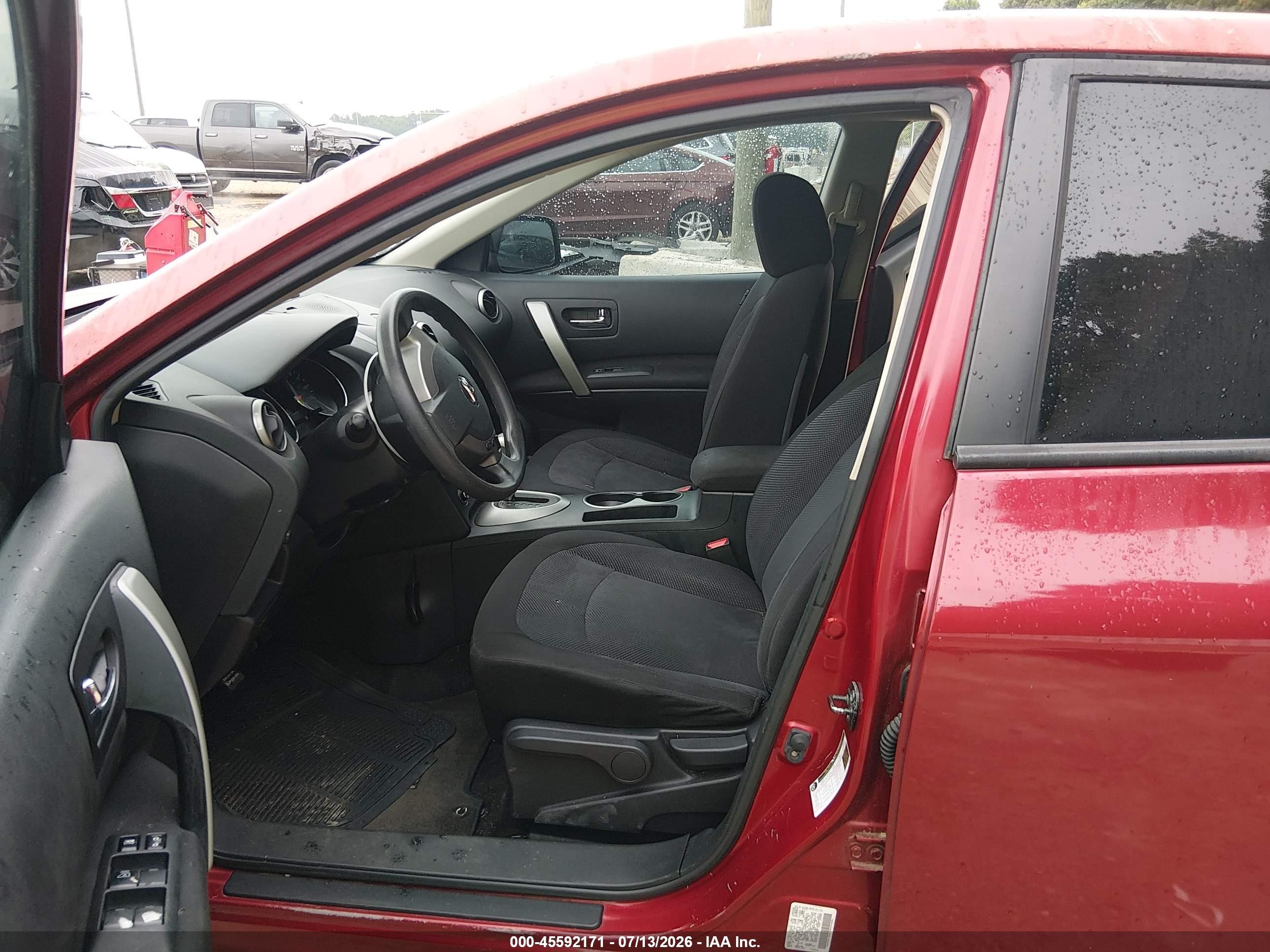 2011 Nissan Rogue S Burgundy vin: JN8AS5MT2BW189898