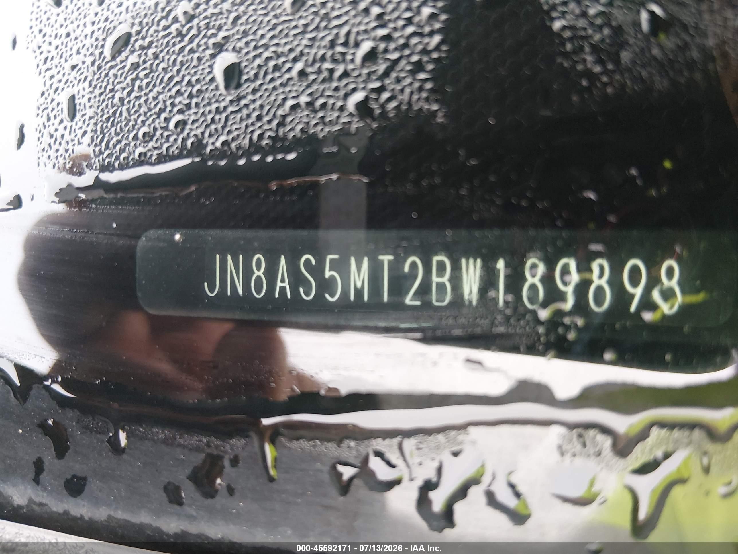 2011 Nissan Rogue S Burgundy vin: JN8AS5MT2BW189898