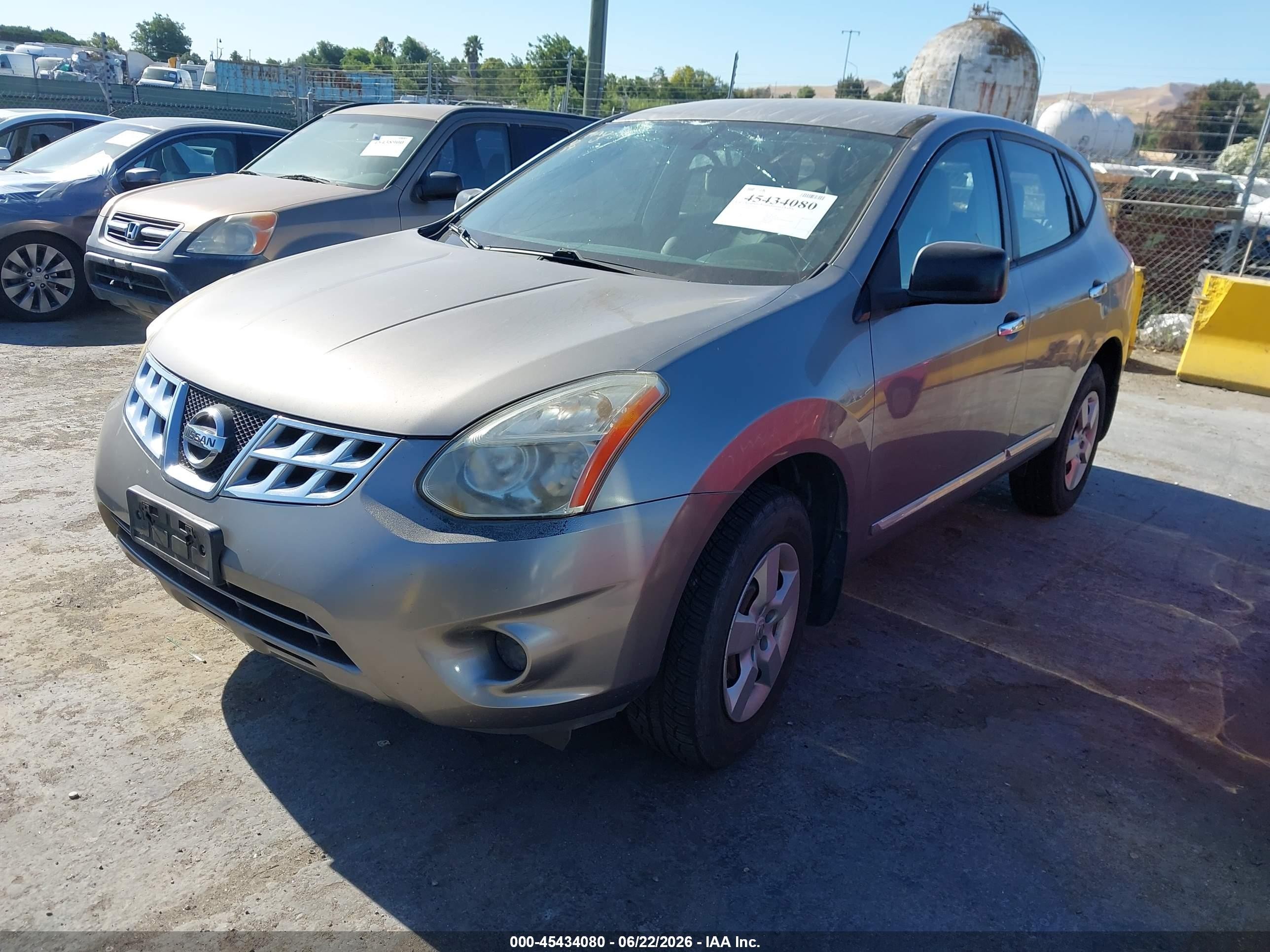 2011 Nissan Rogue S Gray vin: JN8AS5MT2BW560610