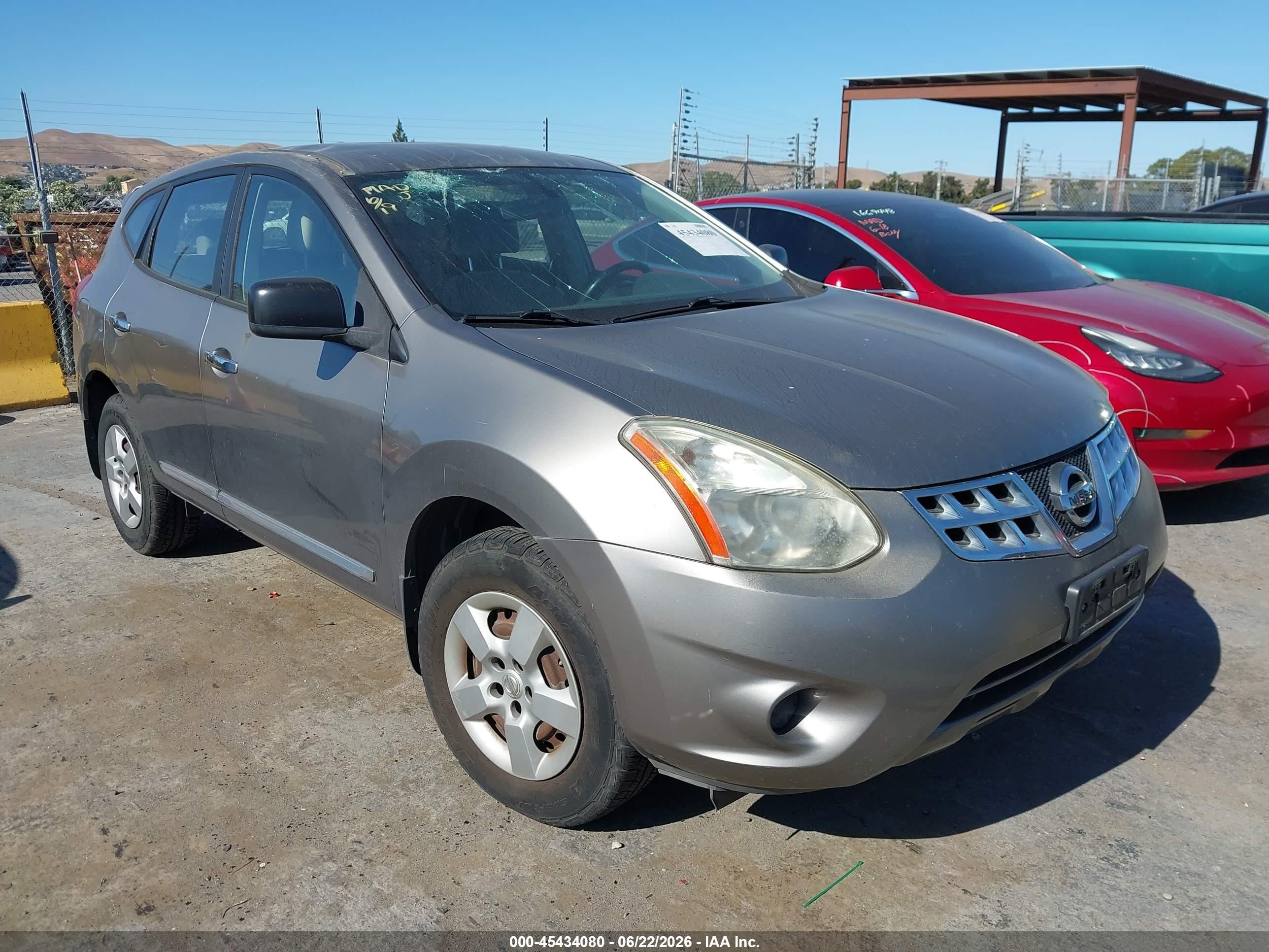 2011 Nissan Rogue S Gray vin: JN8AS5MT2BW560610