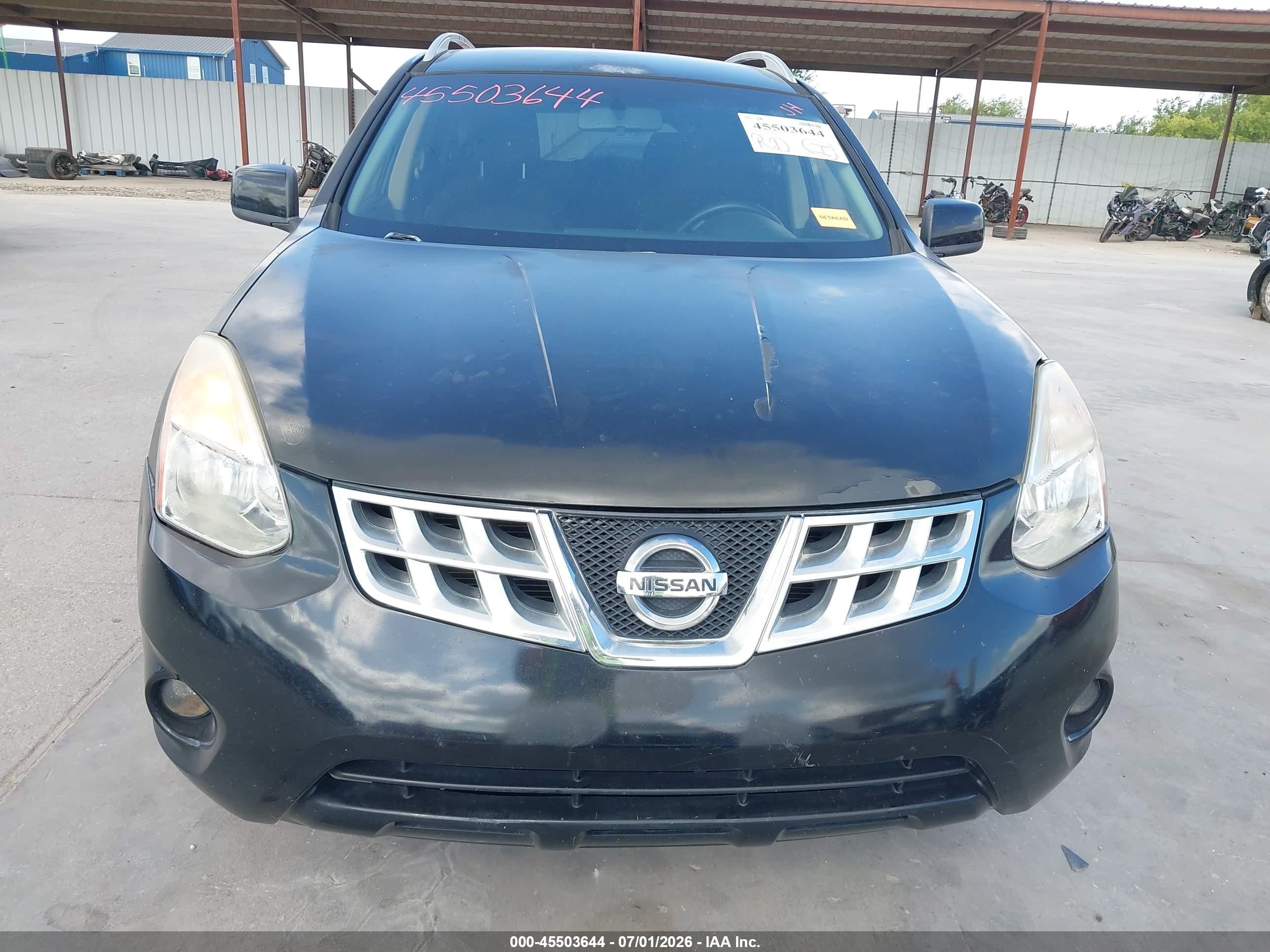 2011 Nissan Rogue Sv Black vin: JN8AS5MT2BW563846