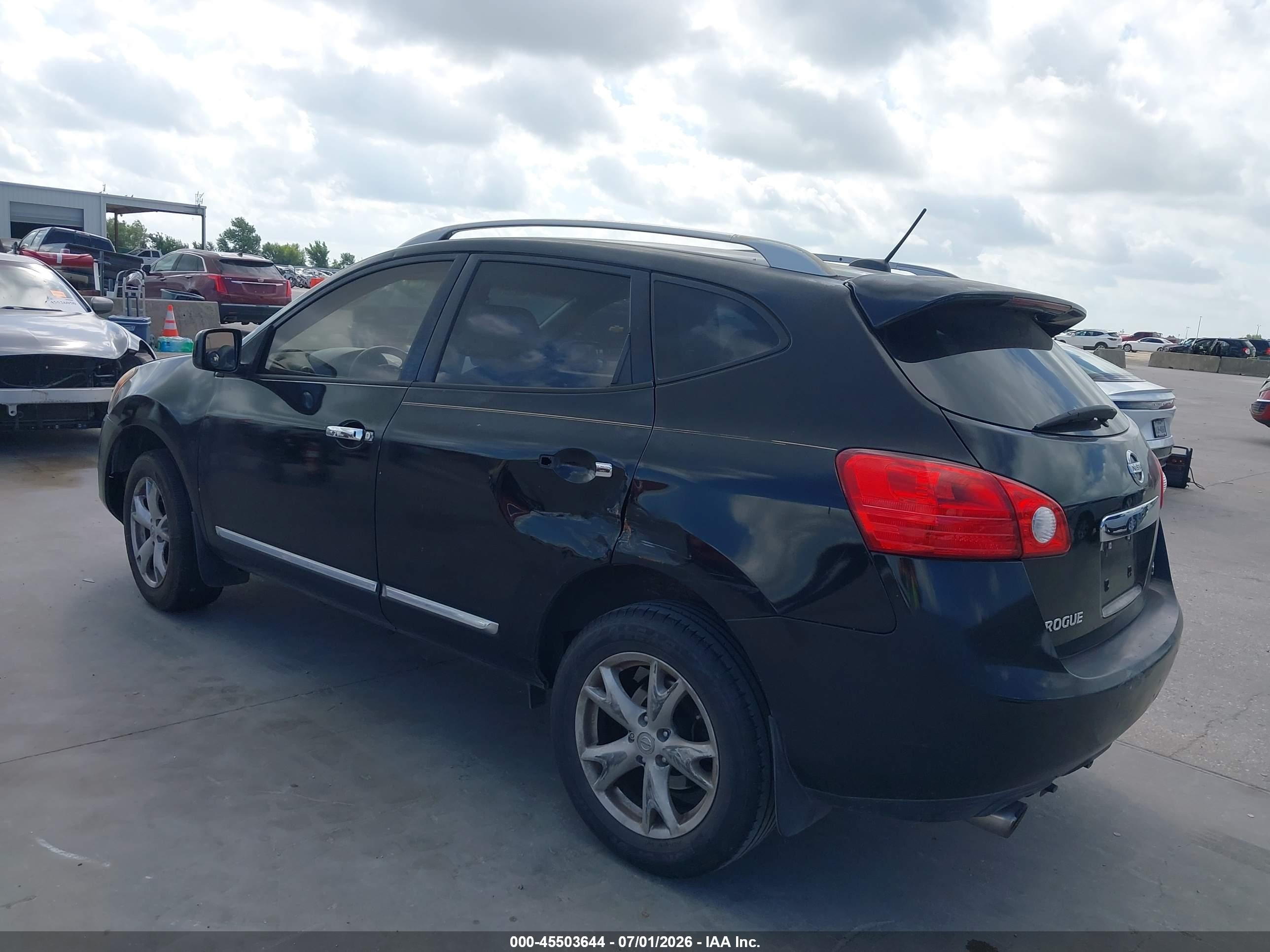 2011 Nissan Rogue Sv Black vin: JN8AS5MT2BW563846