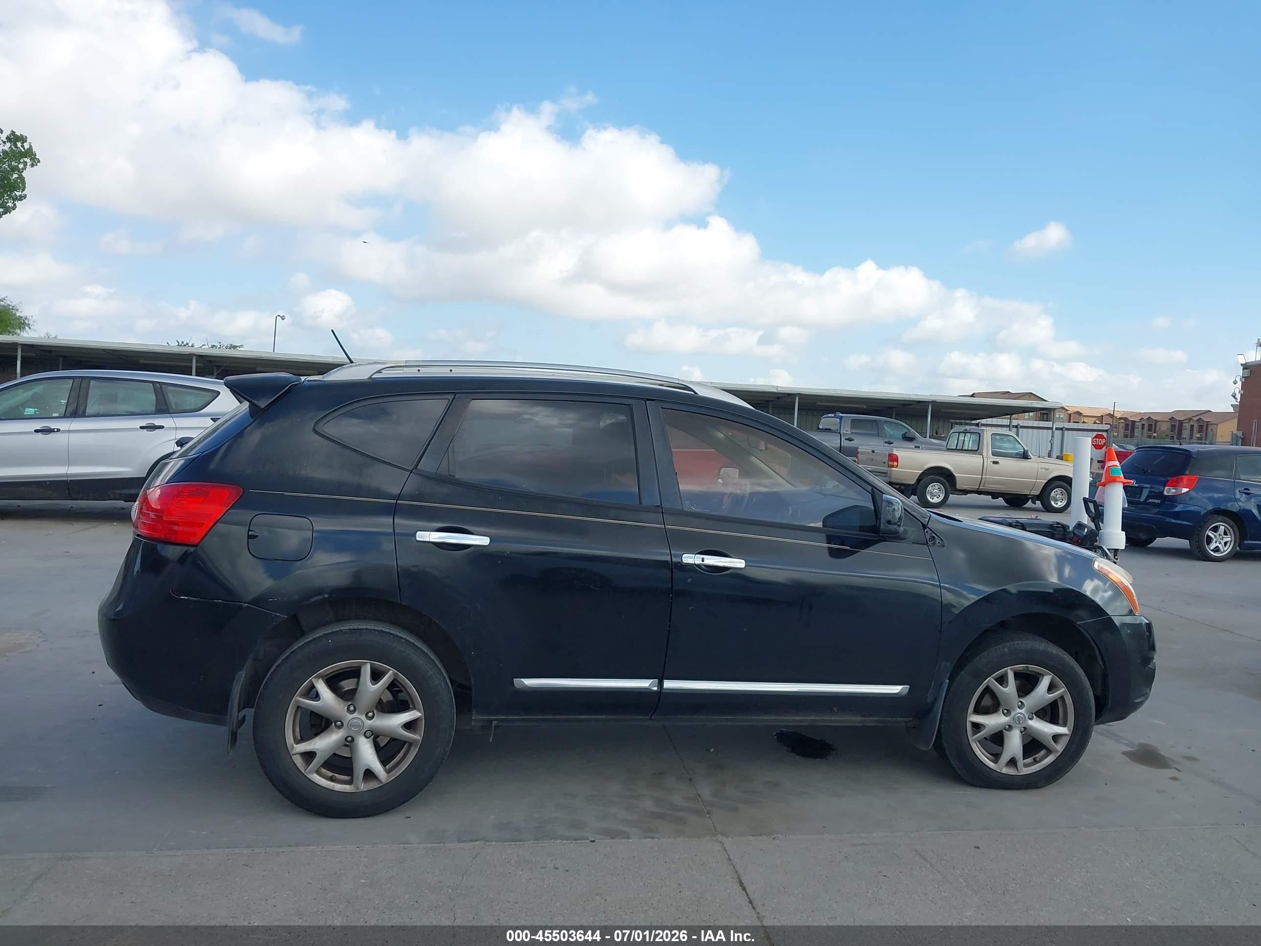 2011 Nissan Rogue Sv Black vin: JN8AS5MT2BW563846