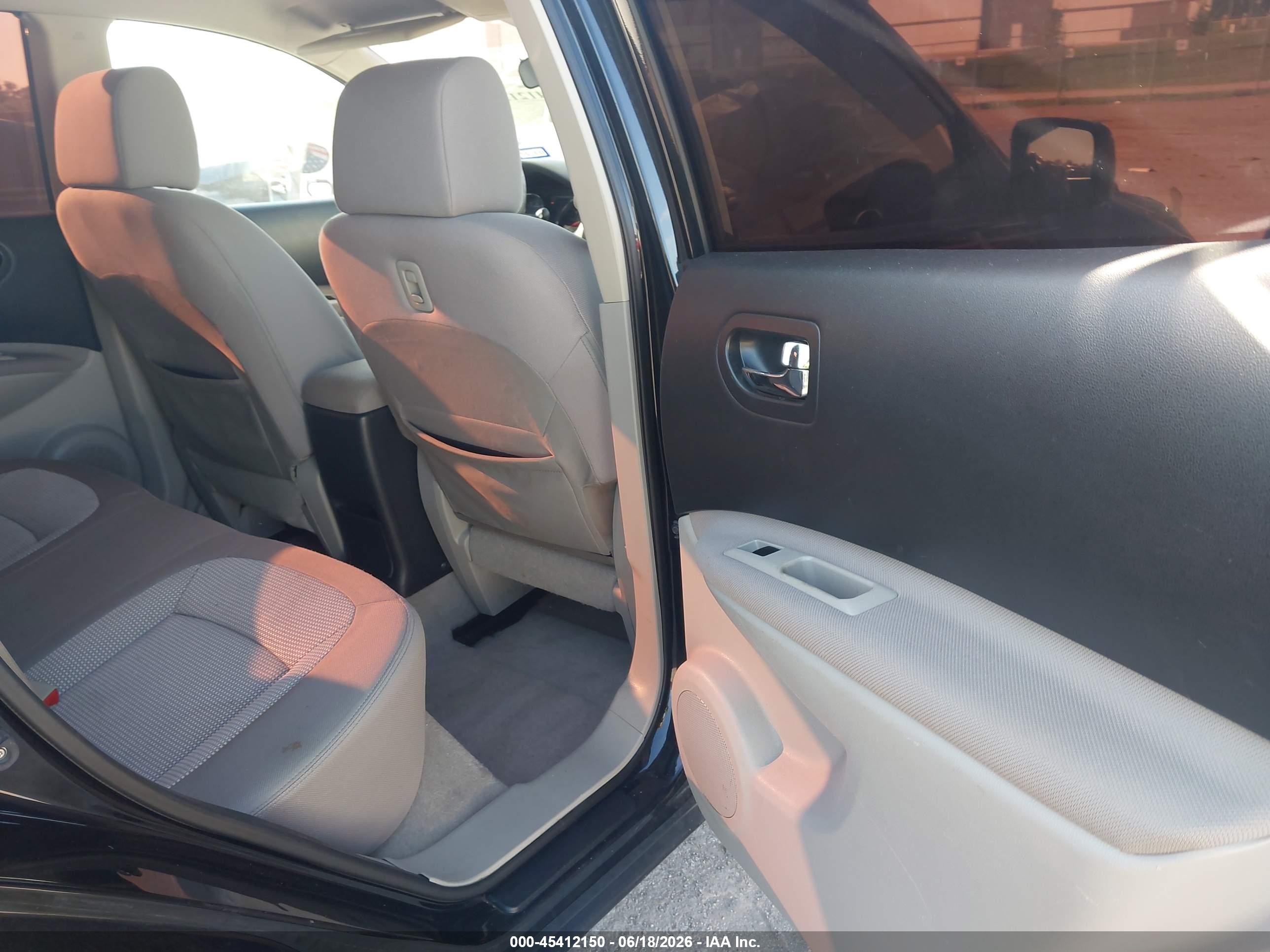 2011 Nissan Rogue Sv Черный vin: JN8AS5MT2BW567475