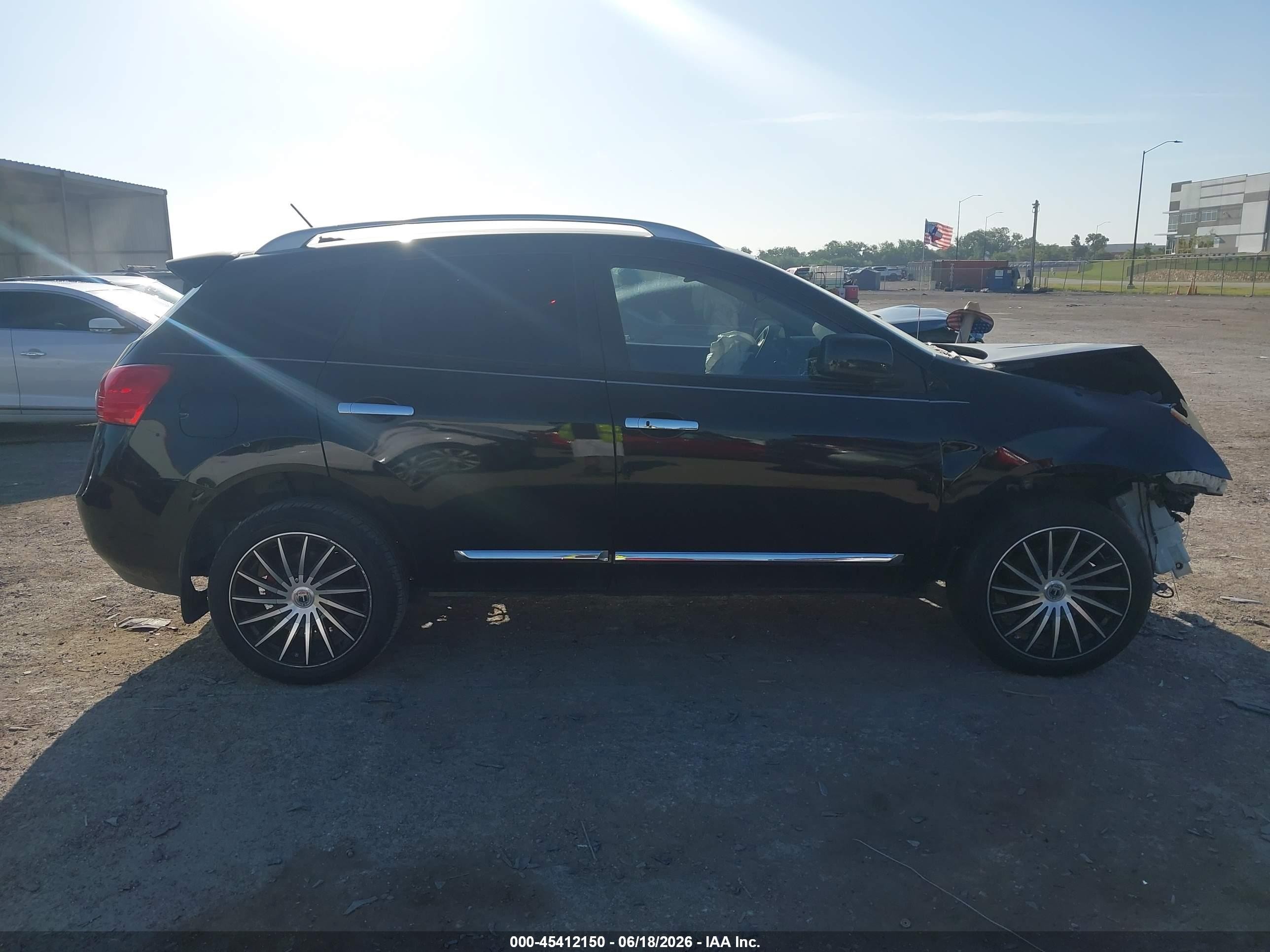 2011 Nissan Rogue Sv Черный vin: JN8AS5MT2BW567475