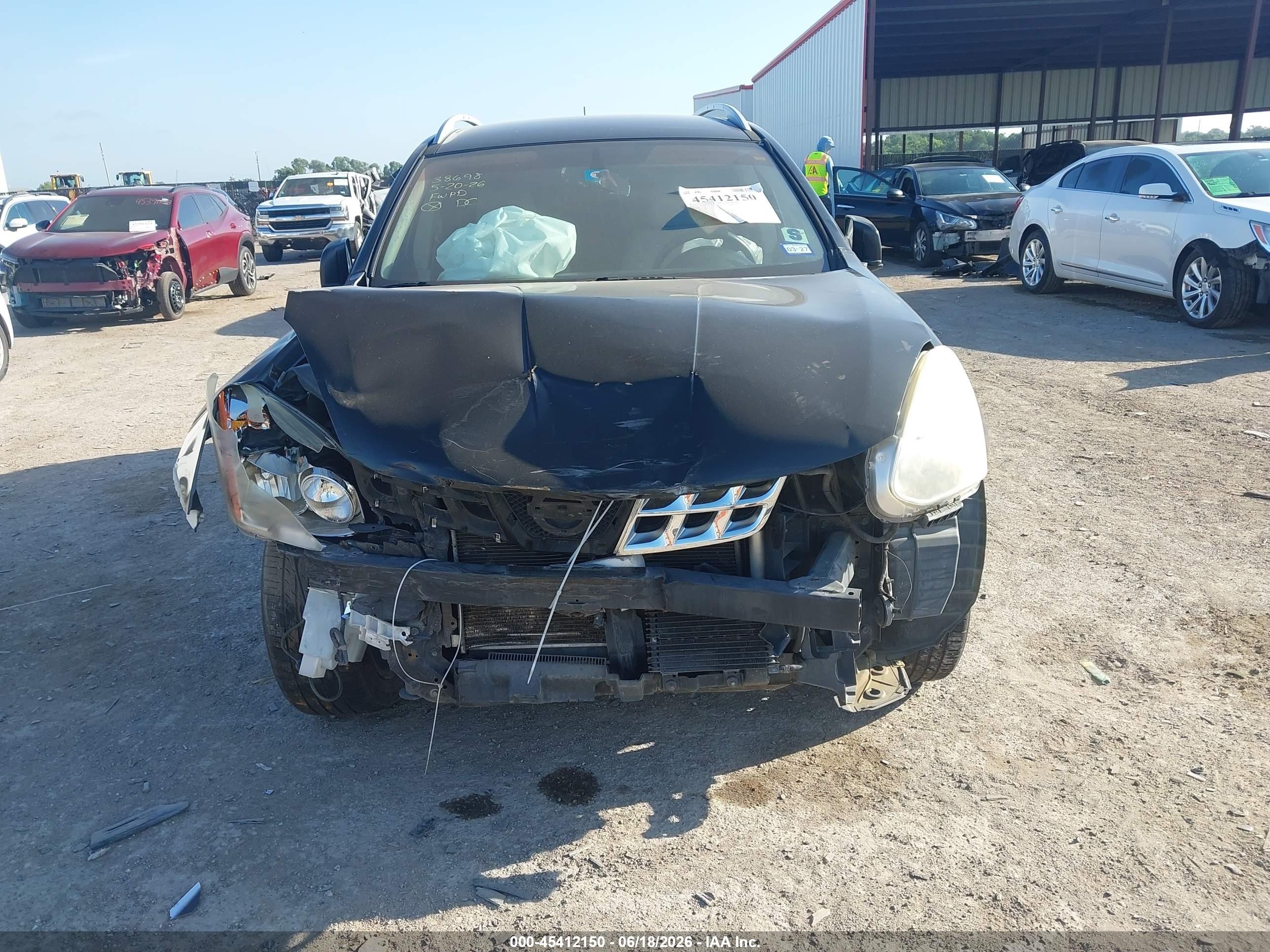 2011 Nissan Rogue Sv Черный vin: JN8AS5MT2BW567475