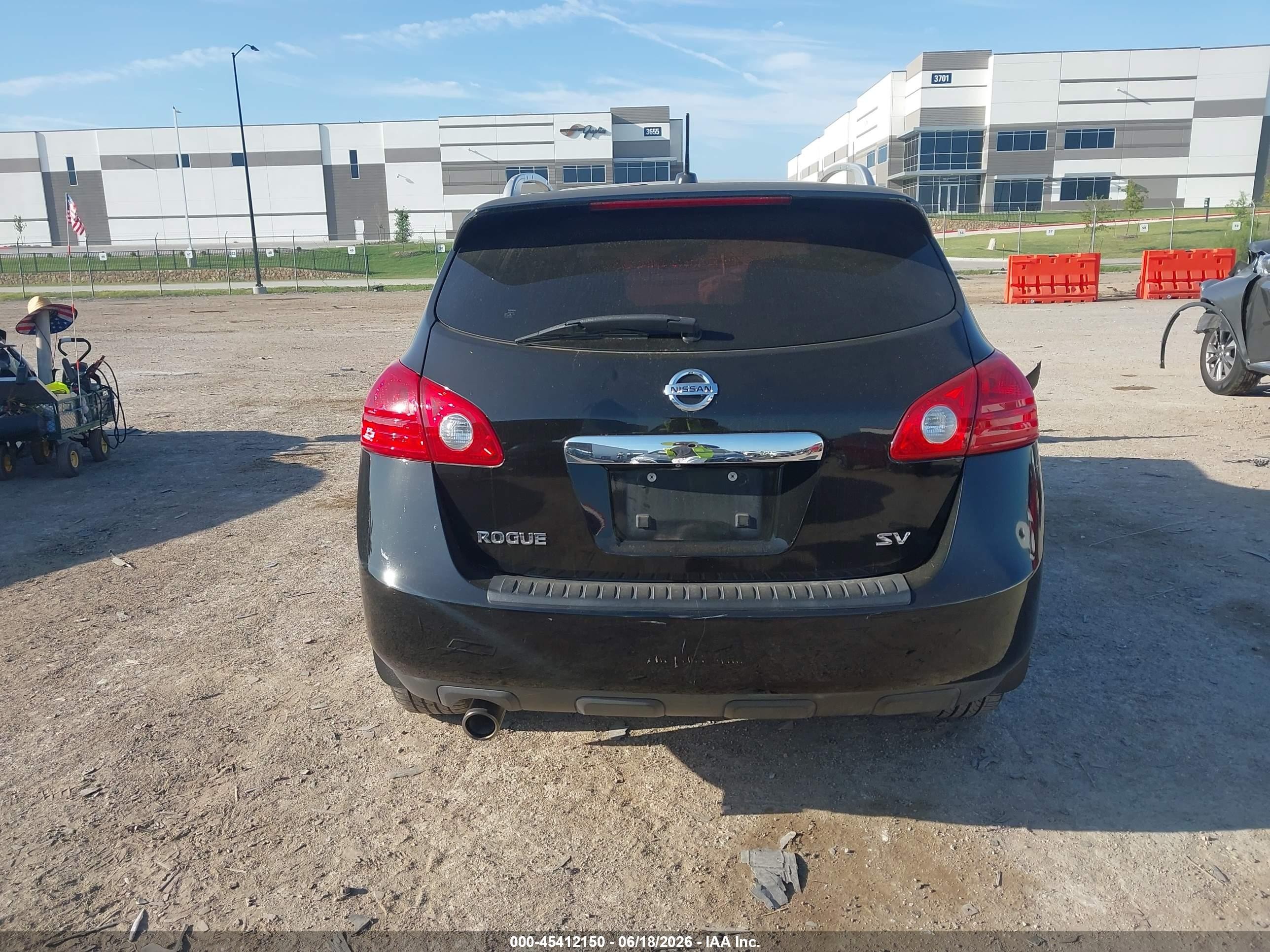 2011 Nissan Rogue Sv Черный vin: JN8AS5MT2BW567475