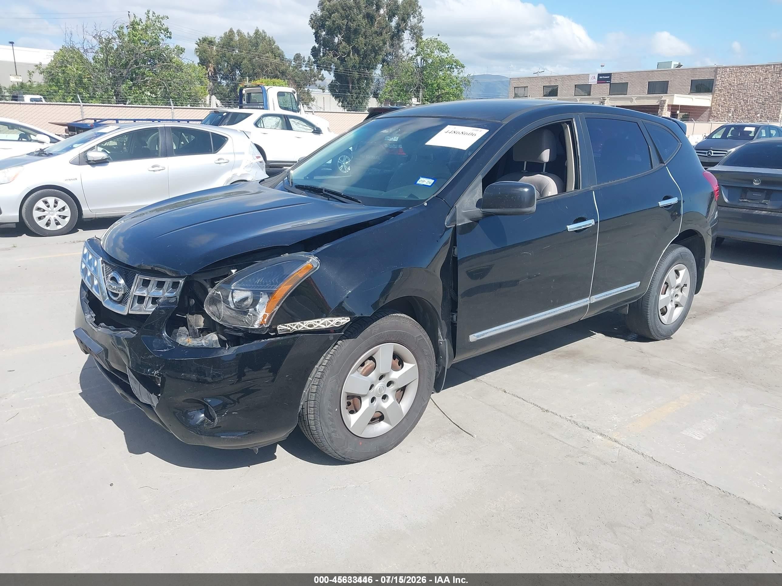 2011 Nissan Rogue S Black vin: JN8AS5MT2BW577391