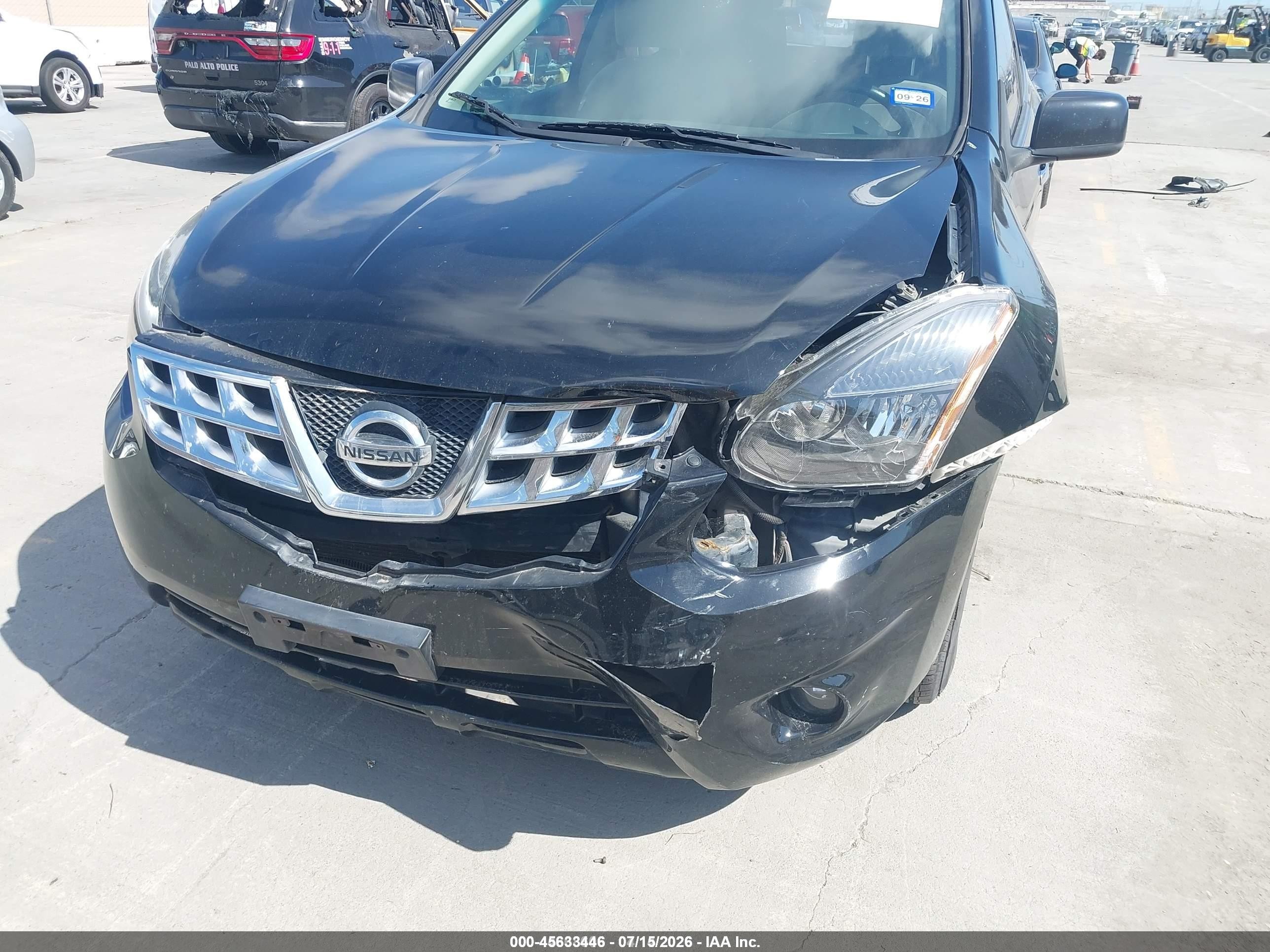2011 Nissan Rogue S Black vin: JN8AS5MT2BW577391