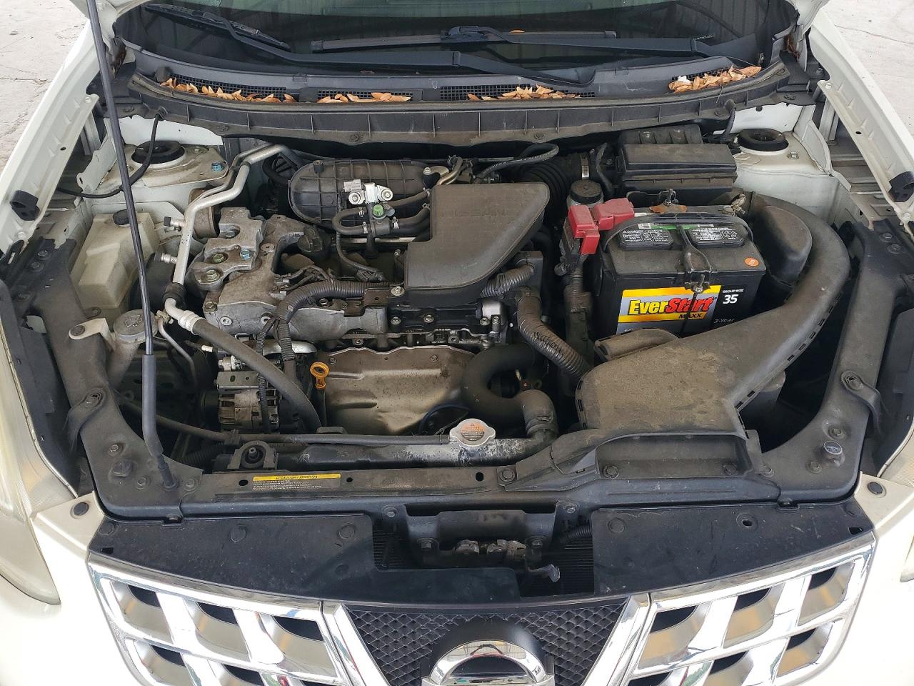 2012 Nissan Rogue S/sv White vin: JN8AS5MT2CW251673