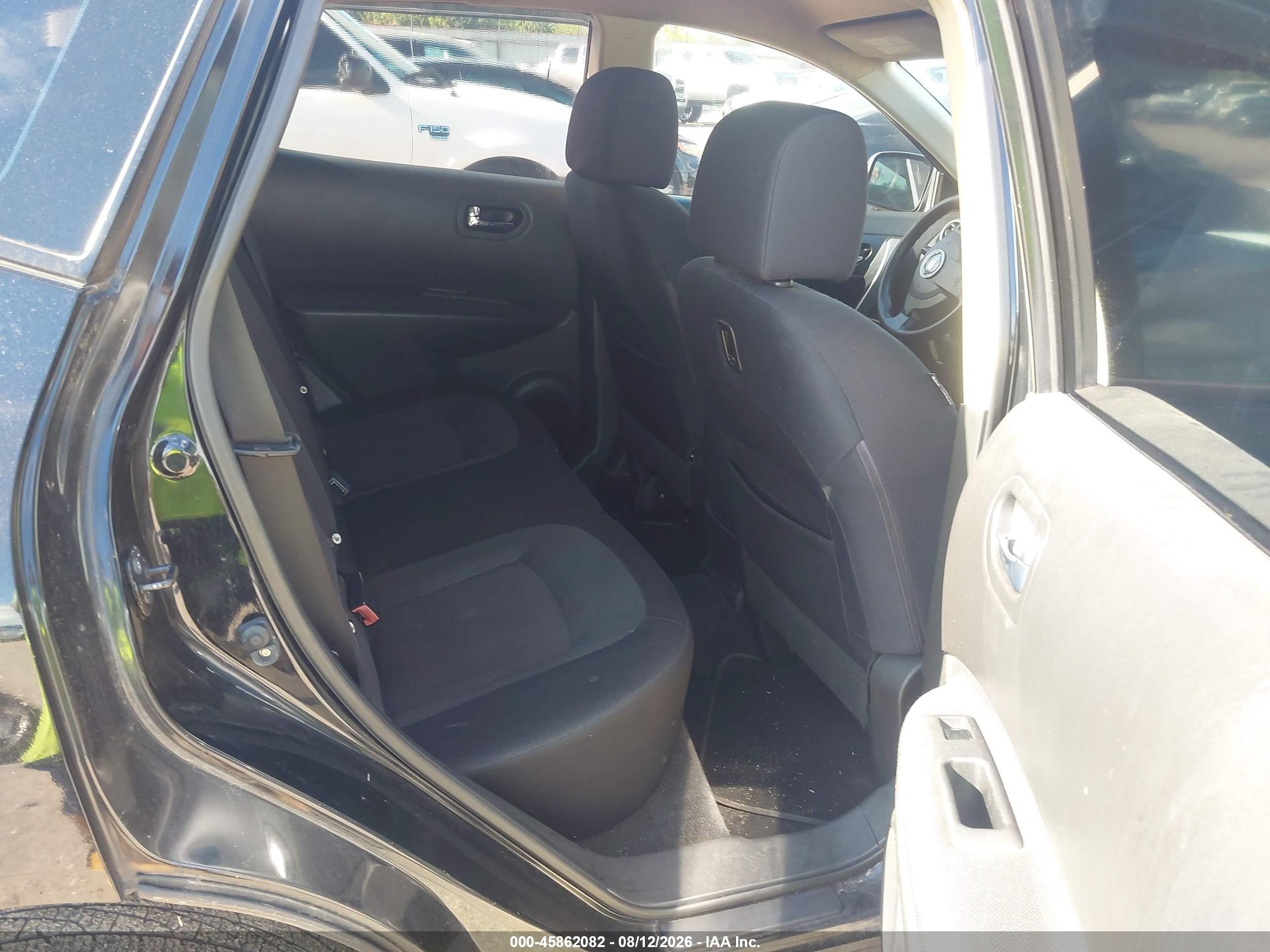 2012 Nissan Rogue S Black vin: JN8AS5MT2CW252886