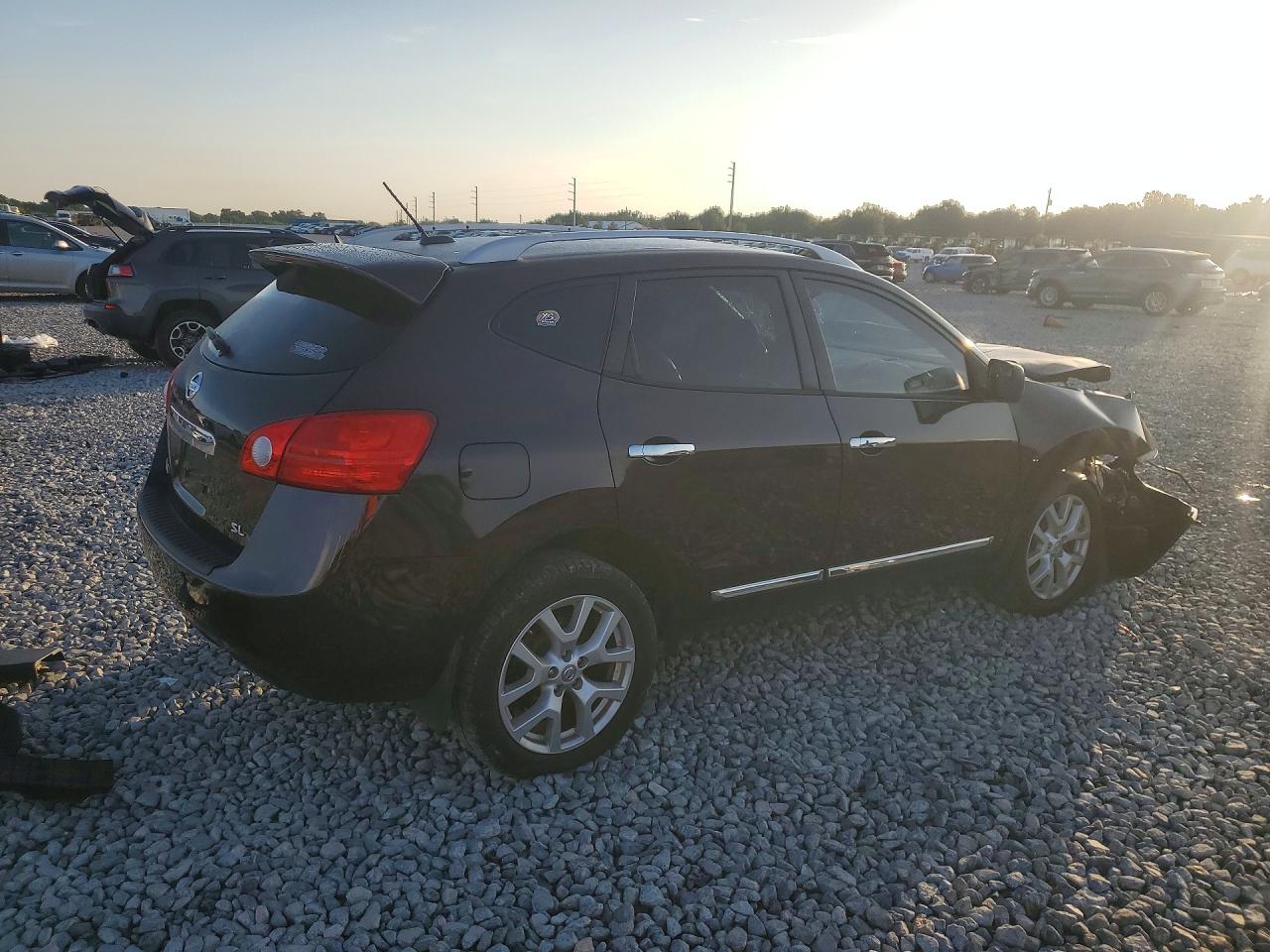 2012 Nissan Rogue S Фиолетовый vin: JN8AS5MT2CW259322
