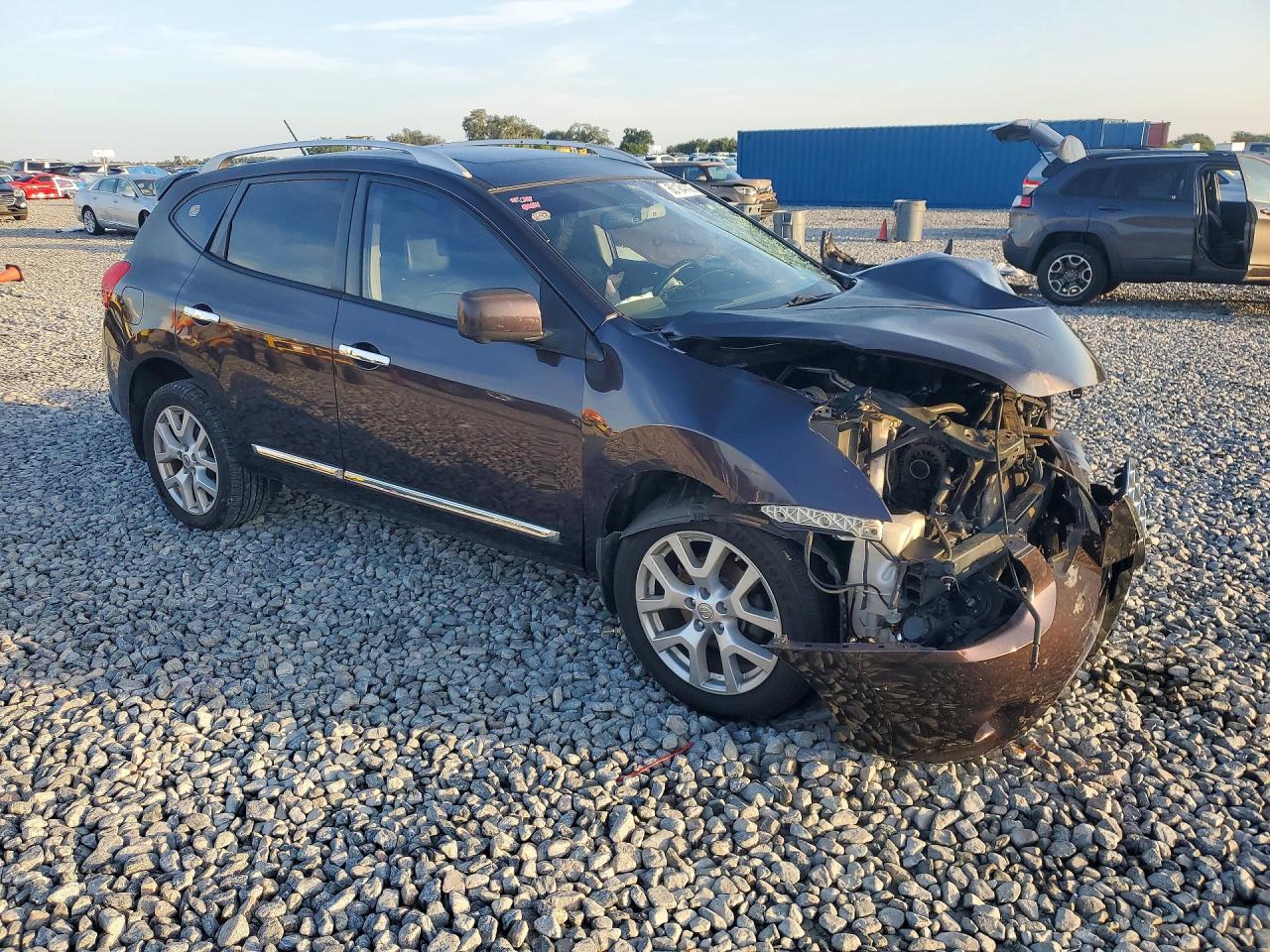 2012 Nissan Rogue S Фиолетовый vin: JN8AS5MT2CW259322