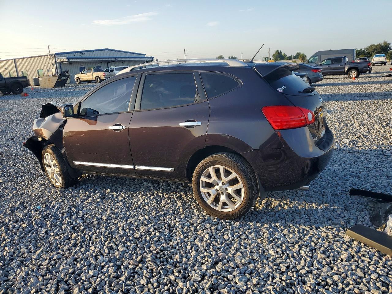 2012 Nissan Rogue S Фиолетовый vin: JN8AS5MT2CW259322
