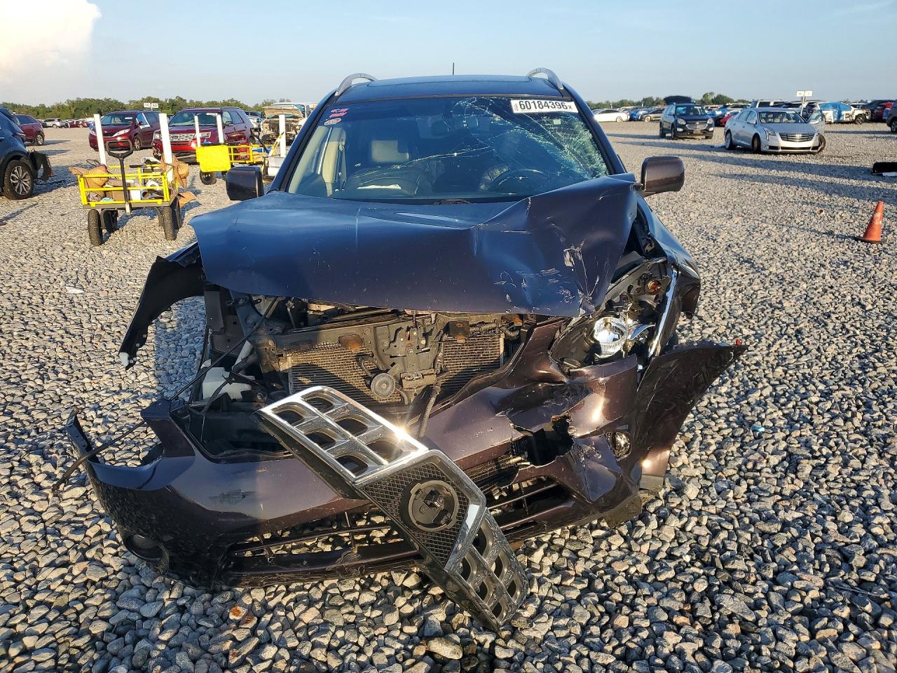 2012 Nissan Rogue S Фиолетовый vin: JN8AS5MT2CW259322