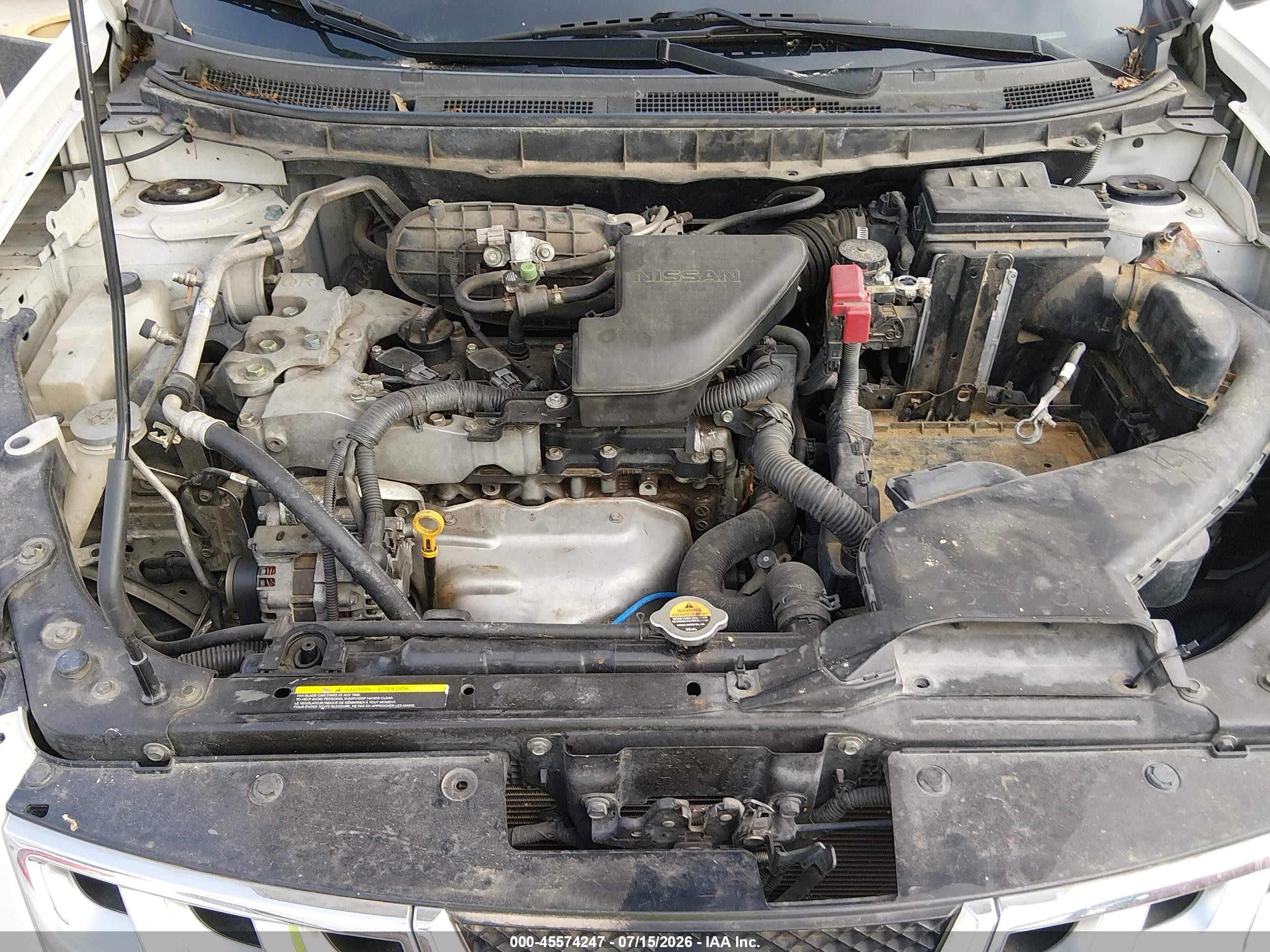 2012 Nissan Rogue Sv White vin: JN8AS5MT2CW268862