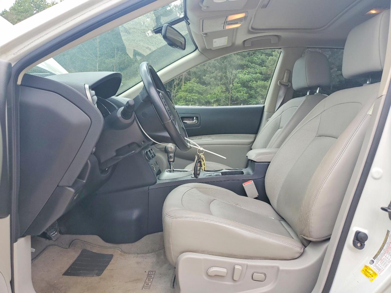 2012 Nissan Rogue S White vin: JN8AS5MT2CW279053