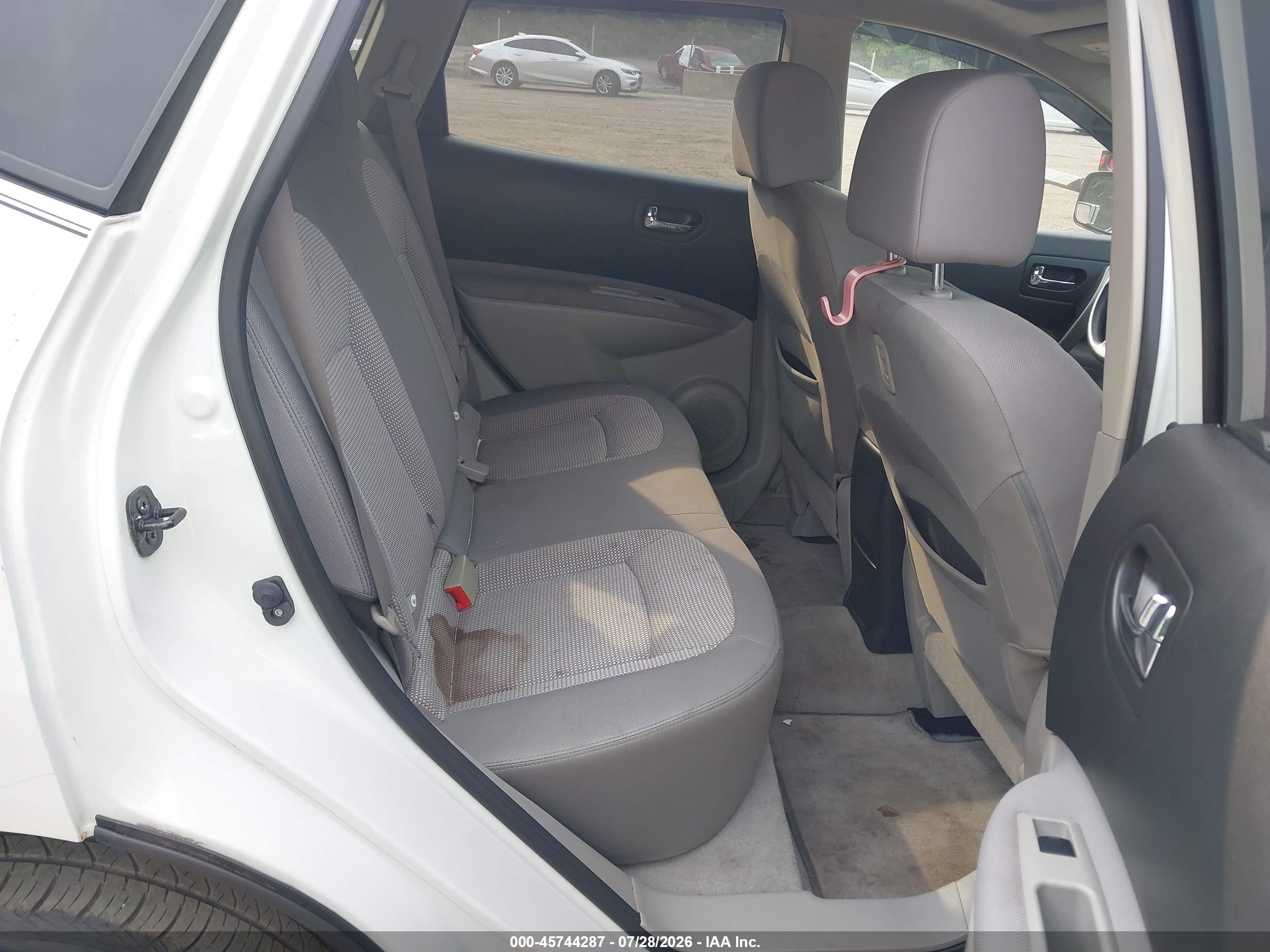 2012 Nissan Rogue Sv Белый vin: JN8AS5MT2CW281966