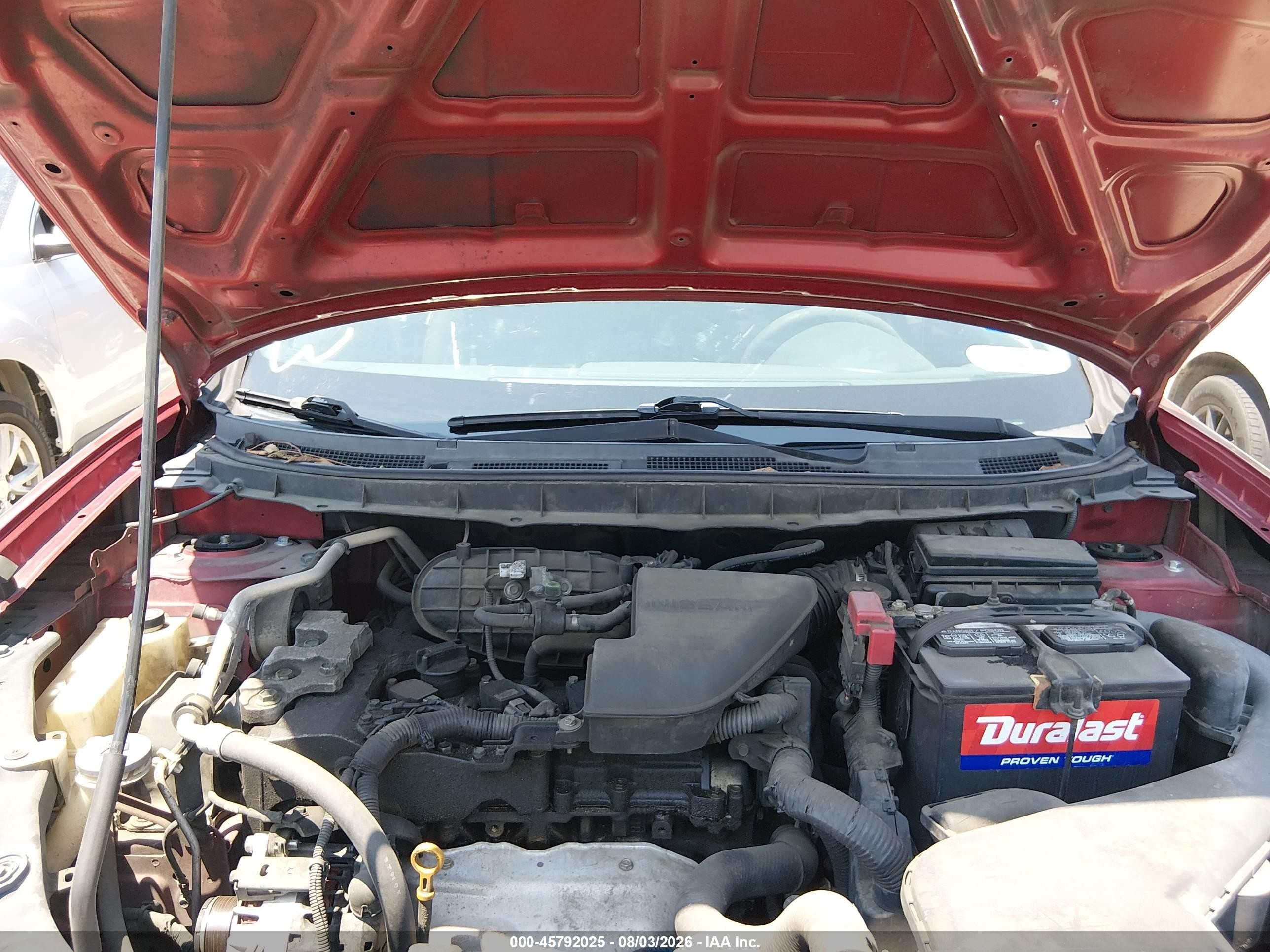 2012 Nissan Rogue S Red vin: JN8AS5MT2CW283278