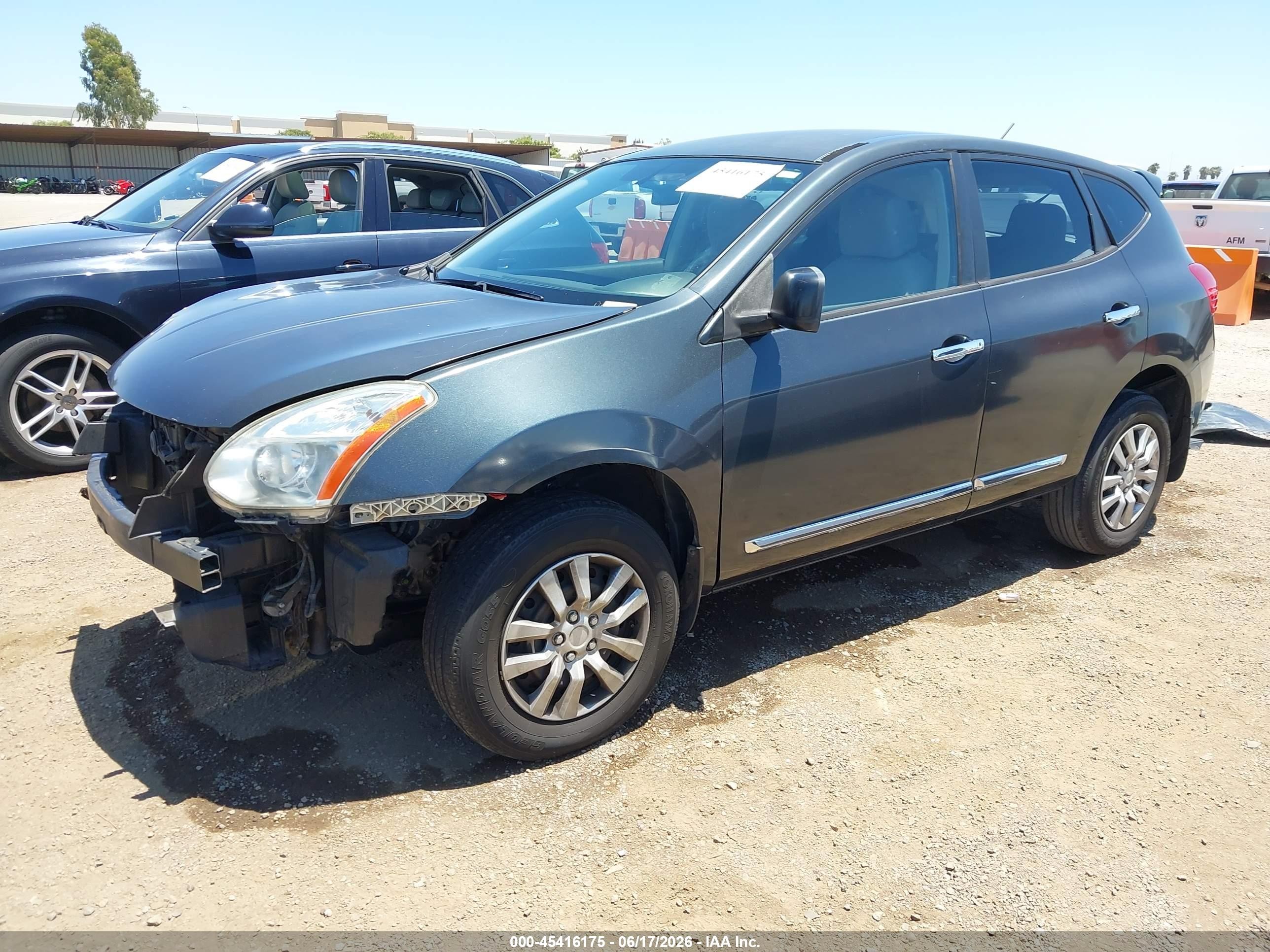 2012 Nissan Rogue S Pewter vin: JN8AS5MT2CW295429