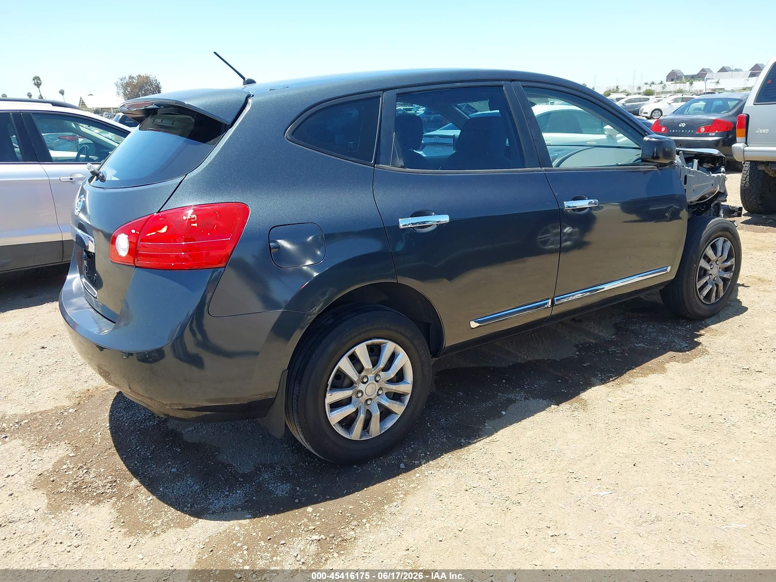 2012 Nissan Rogue S Pewter vin: JN8AS5MT2CW295429