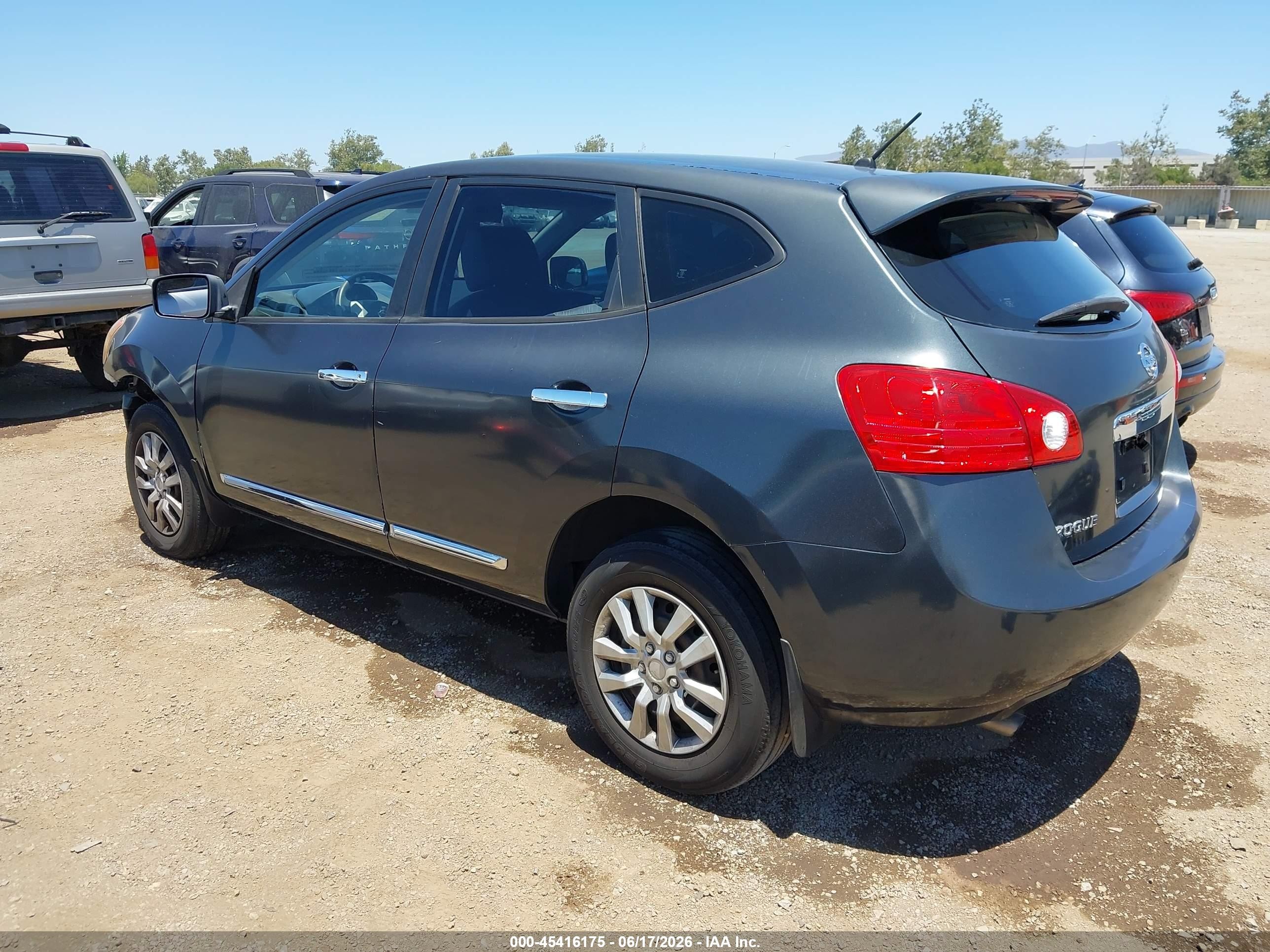 2012 Nissan Rogue S Pewter vin: JN8AS5MT2CW295429
