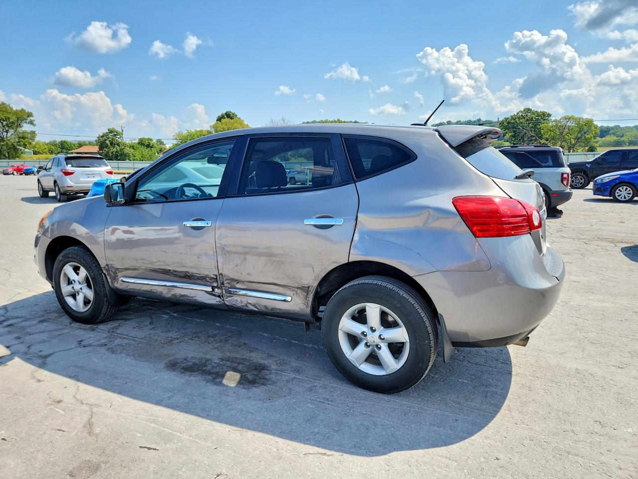 2012 Nissan Rogue S Угольный vin: JN8AS5MT2CW601187