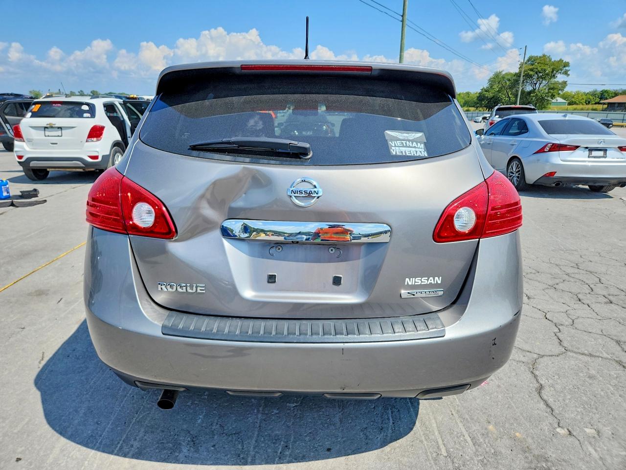 2012 Nissan Rogue S Угольный vin: JN8AS5MT2CW601187