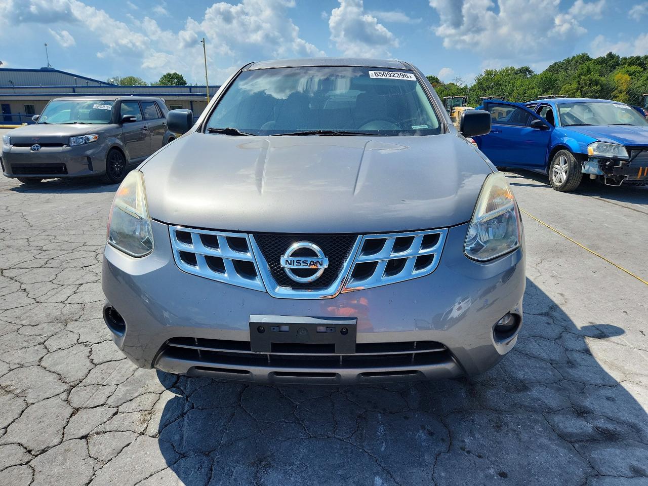 2012 Nissan Rogue S Угольный vin: JN8AS5MT2CW601187