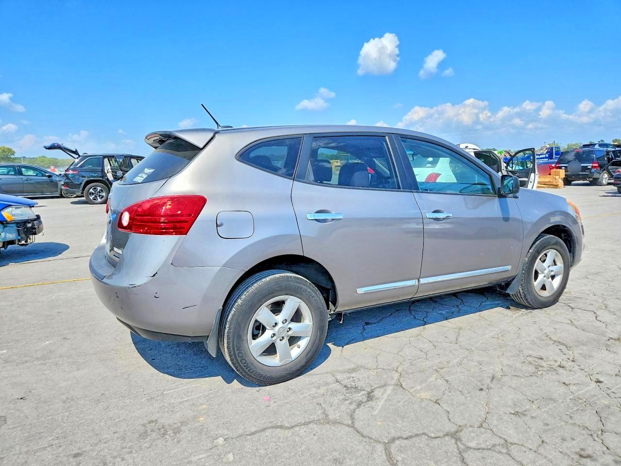 2012 Nissan Rogue S Угольный vin: JN8AS5MT2CW601187