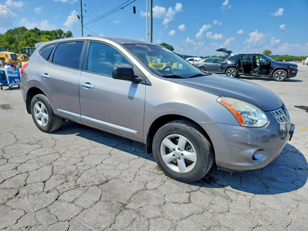 2012 Nissan Rogue S Угольный vin: JN8AS5MT2CW601187