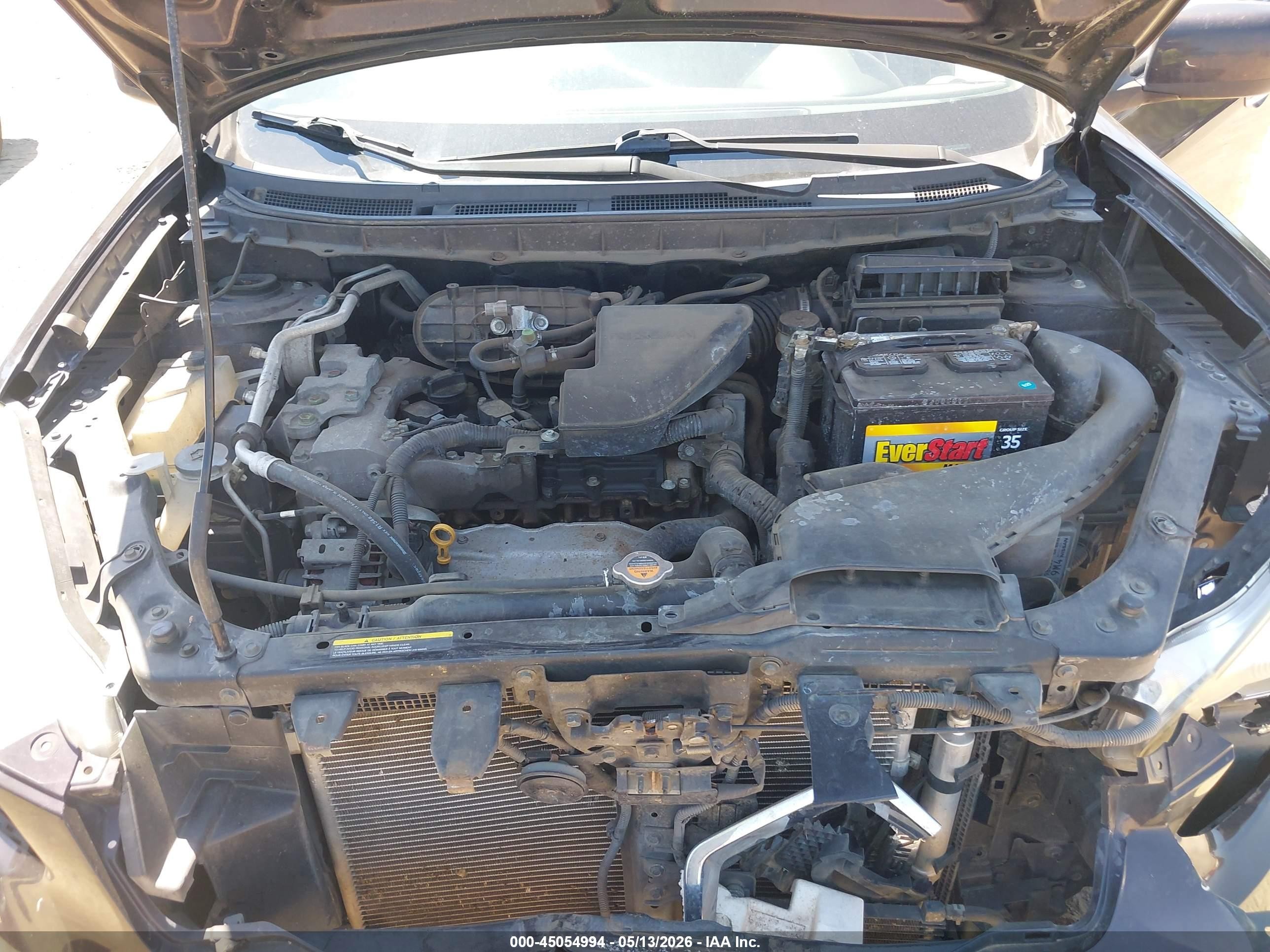 2013 Nissan Rogue Sv Burgundy vin: JN8AS5MT2DW003599