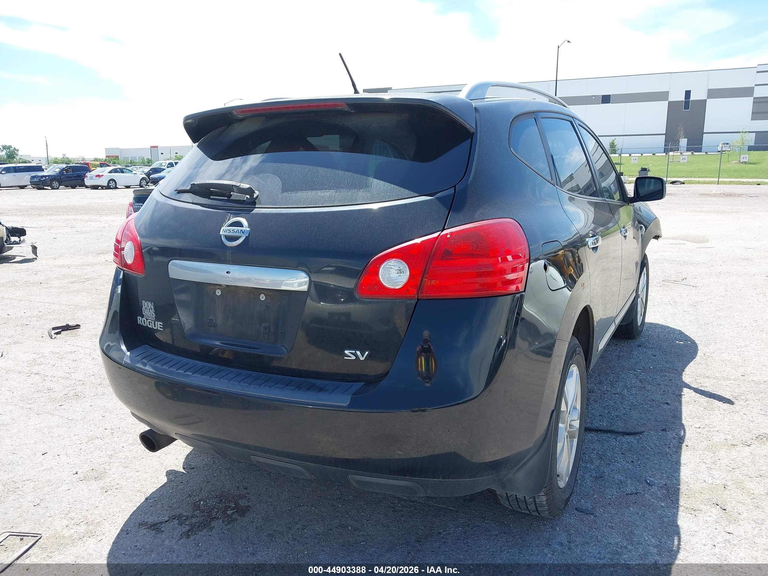 2013 Nissan Rogue Sv Черный vin: JN8AS5MT2DW018622