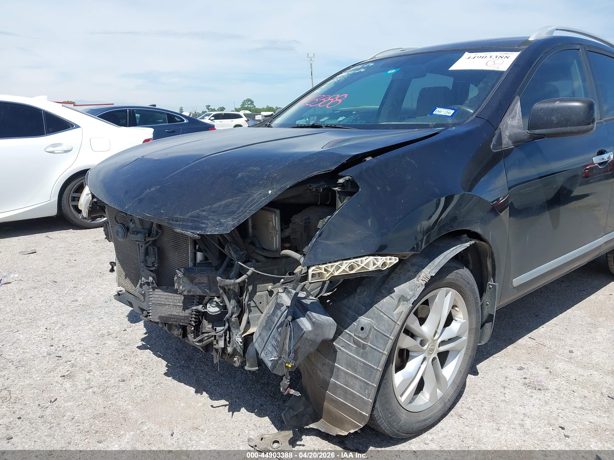 2013 Nissan Rogue Sv Черный vin: JN8AS5MT2DW018622